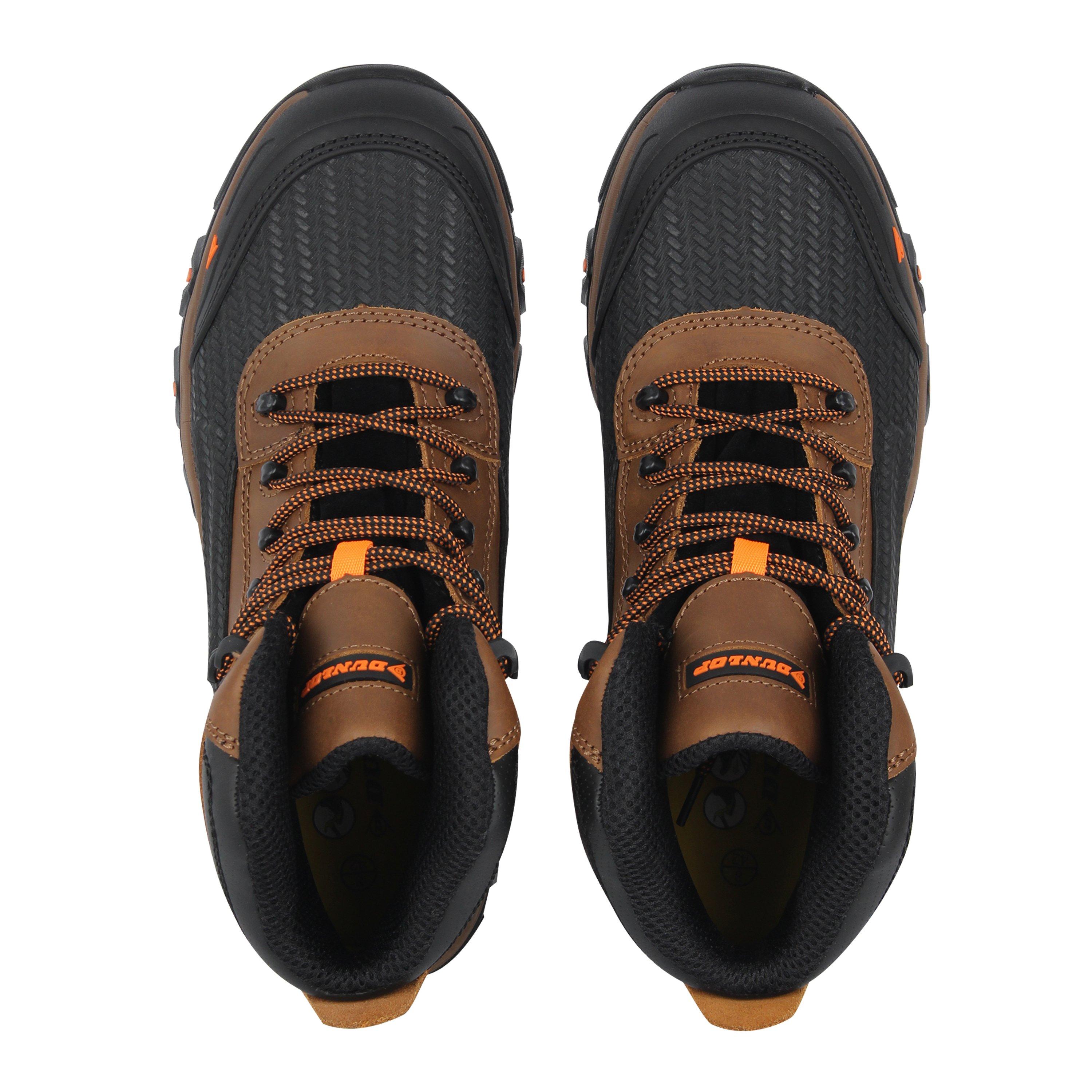 Brown - Dunlop - Tulsa Steel Toe Cap Boots Mens - 5