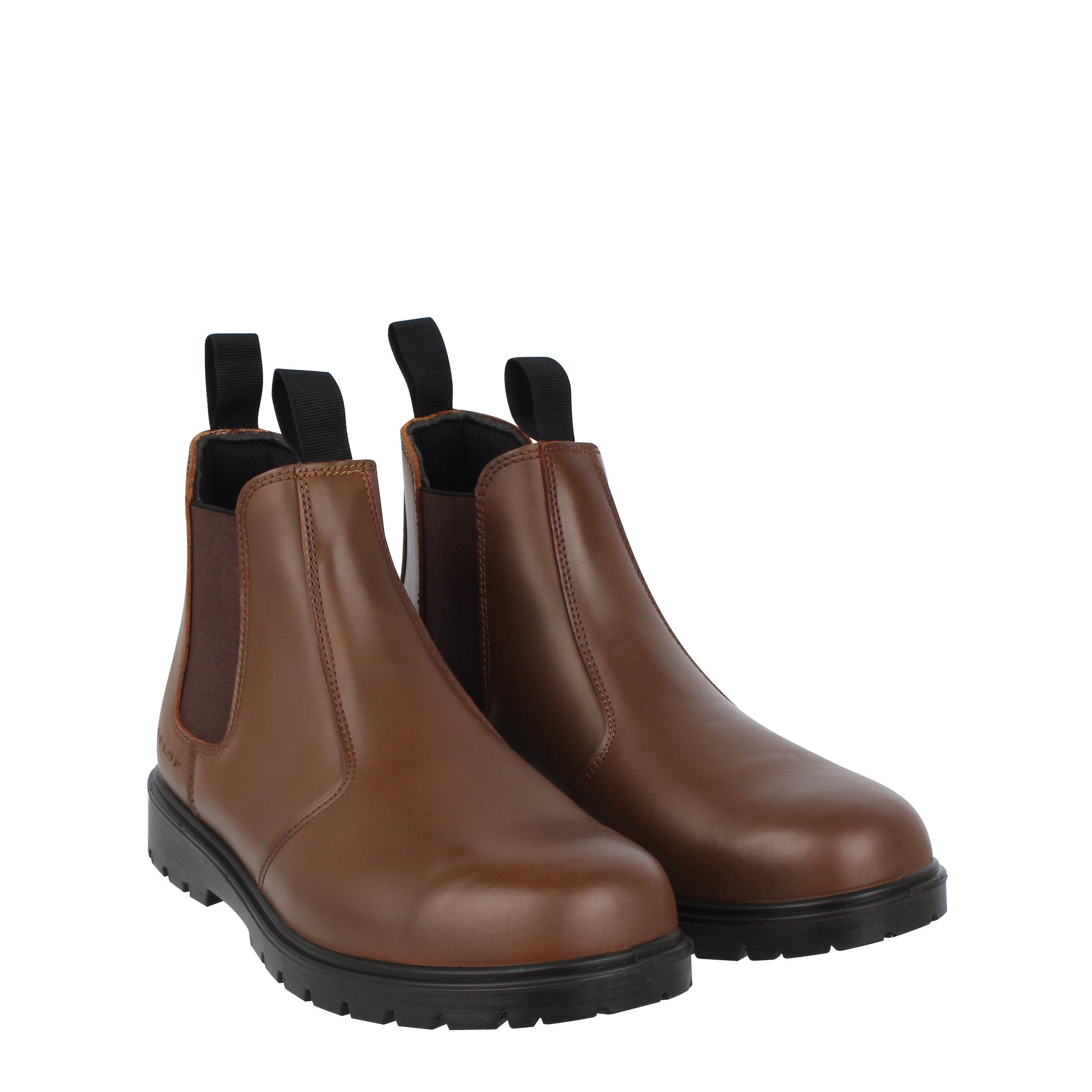 Braun - Dunlop - Portland Steel Toe Cap Boots Mens - 3