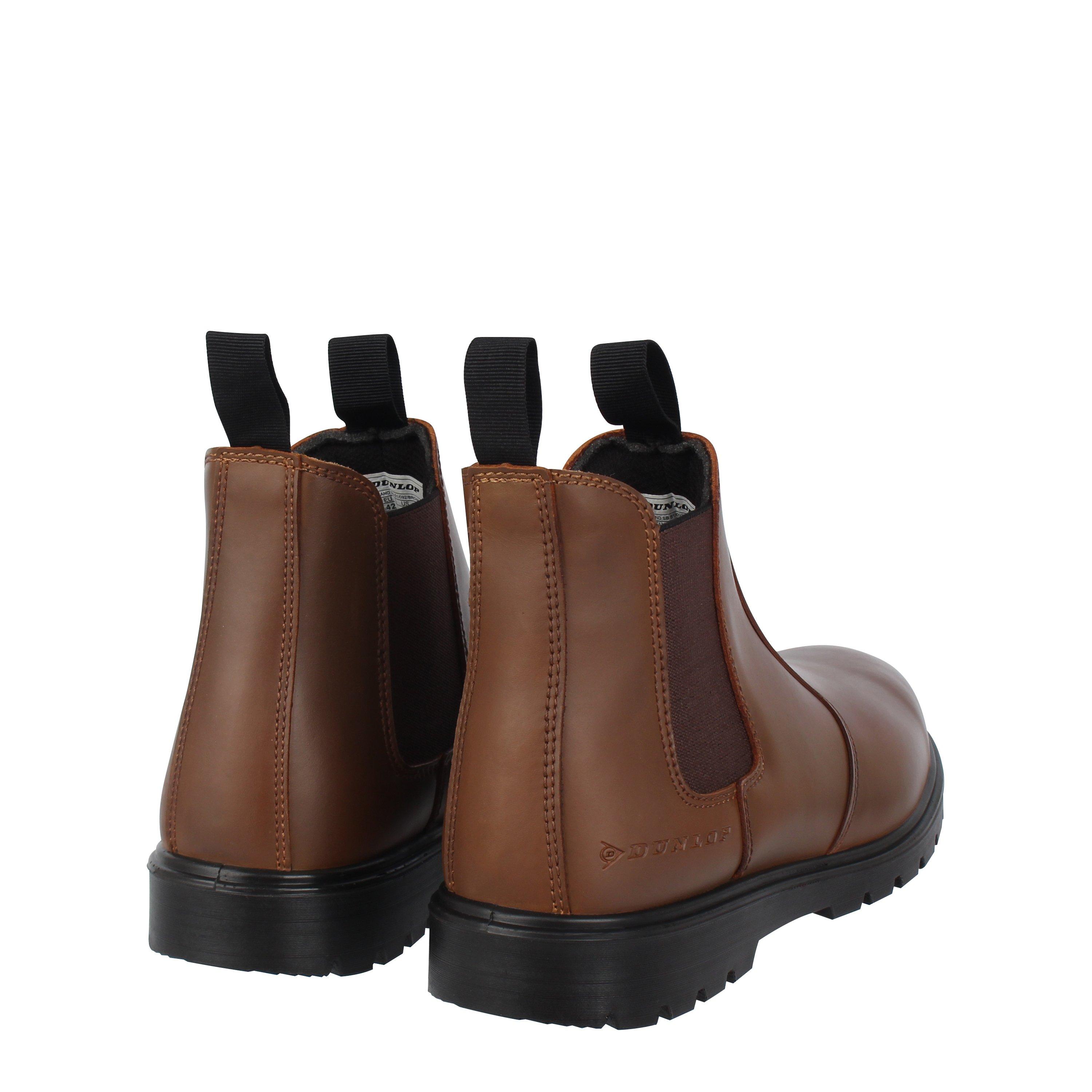 Braun - Dunlop - Portland Steel Toe Cap Boots Mens - 4