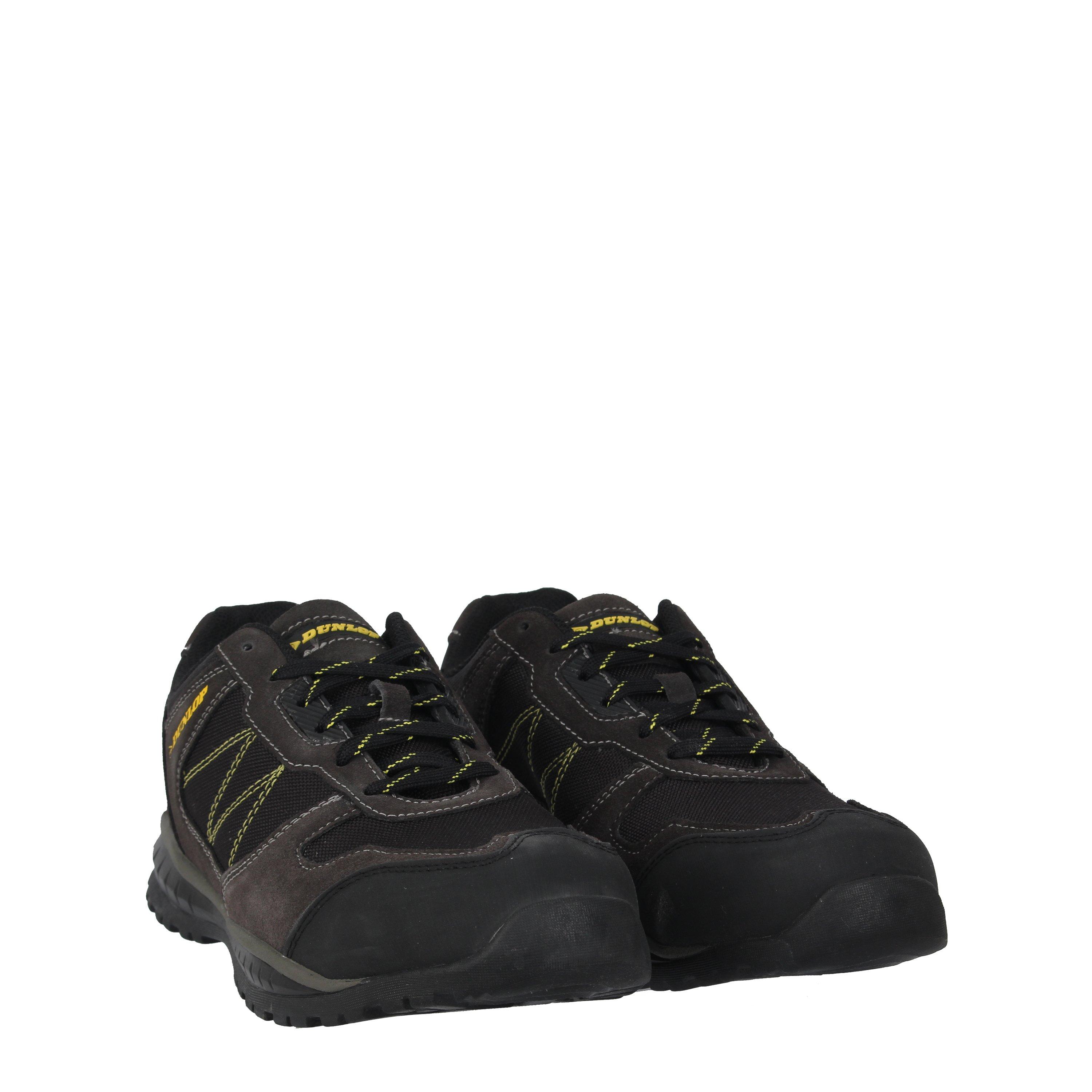 Kohle/Gelb - Dunlop - Austin Steel Toe Cap Shoes Mens - 3