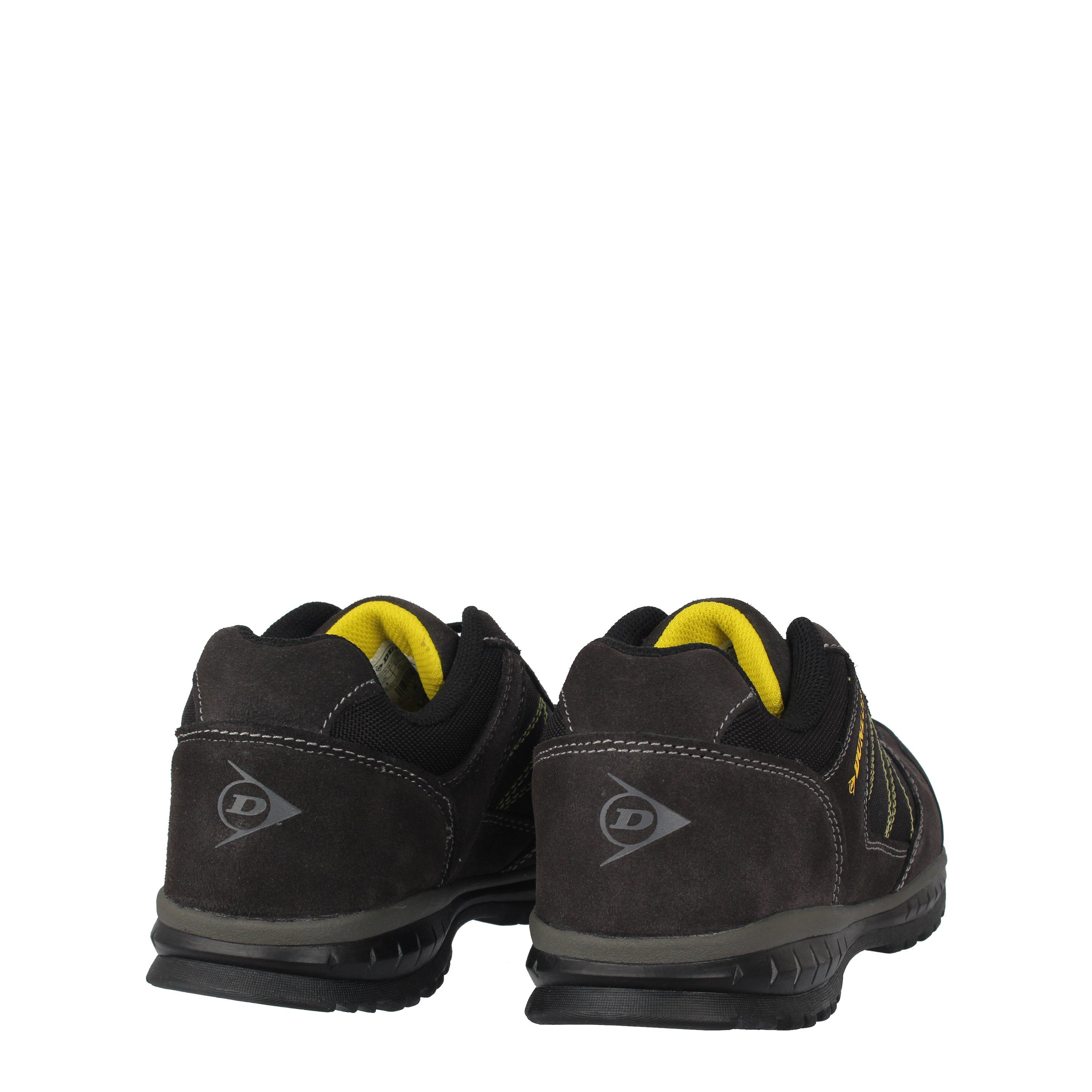 Kohle/Gelb - Dunlop - Austin Steel Toe Cap Shoes Mens - 4