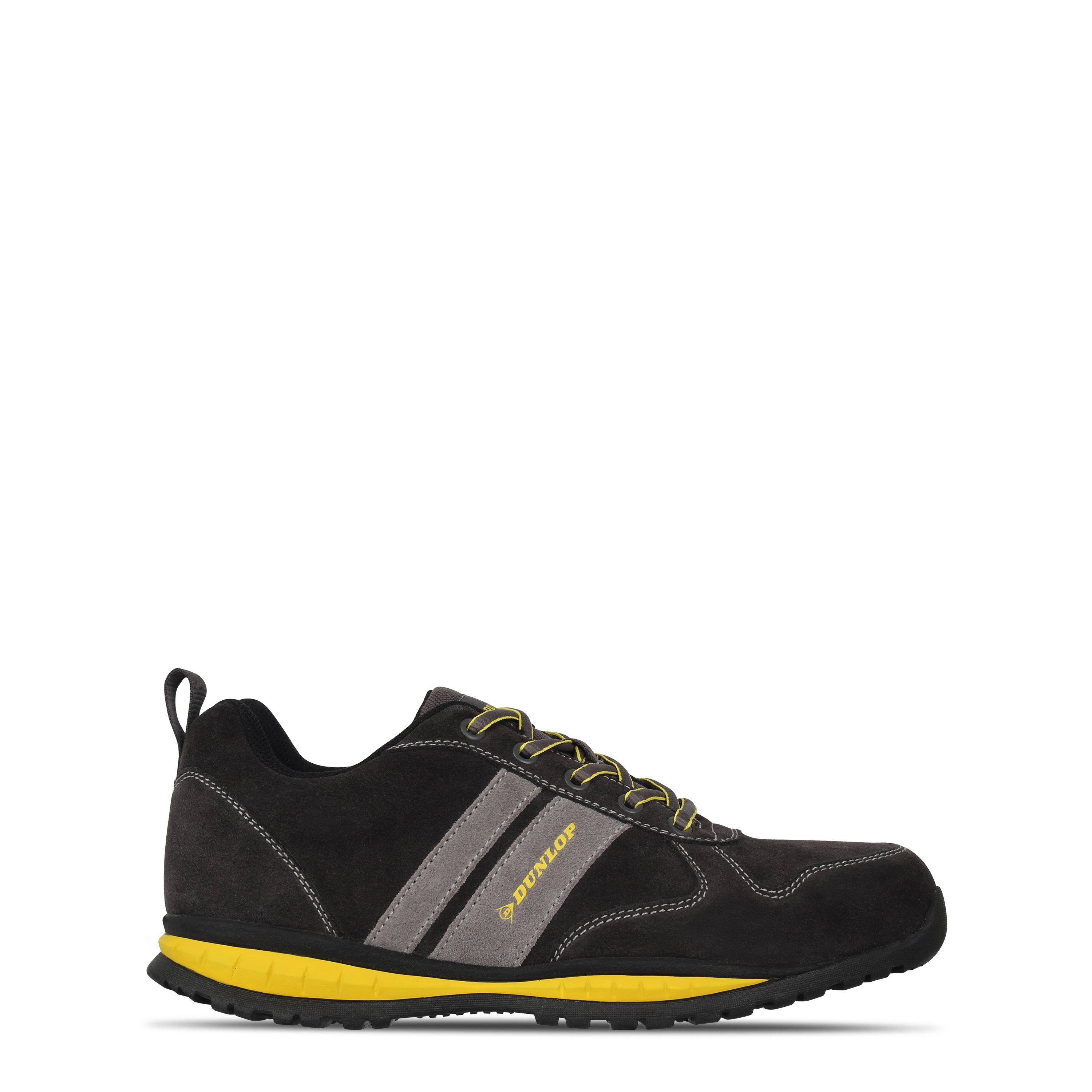 Charcoal - Dunlop - Houston Steel Toe Cap Shoes Mens - 1