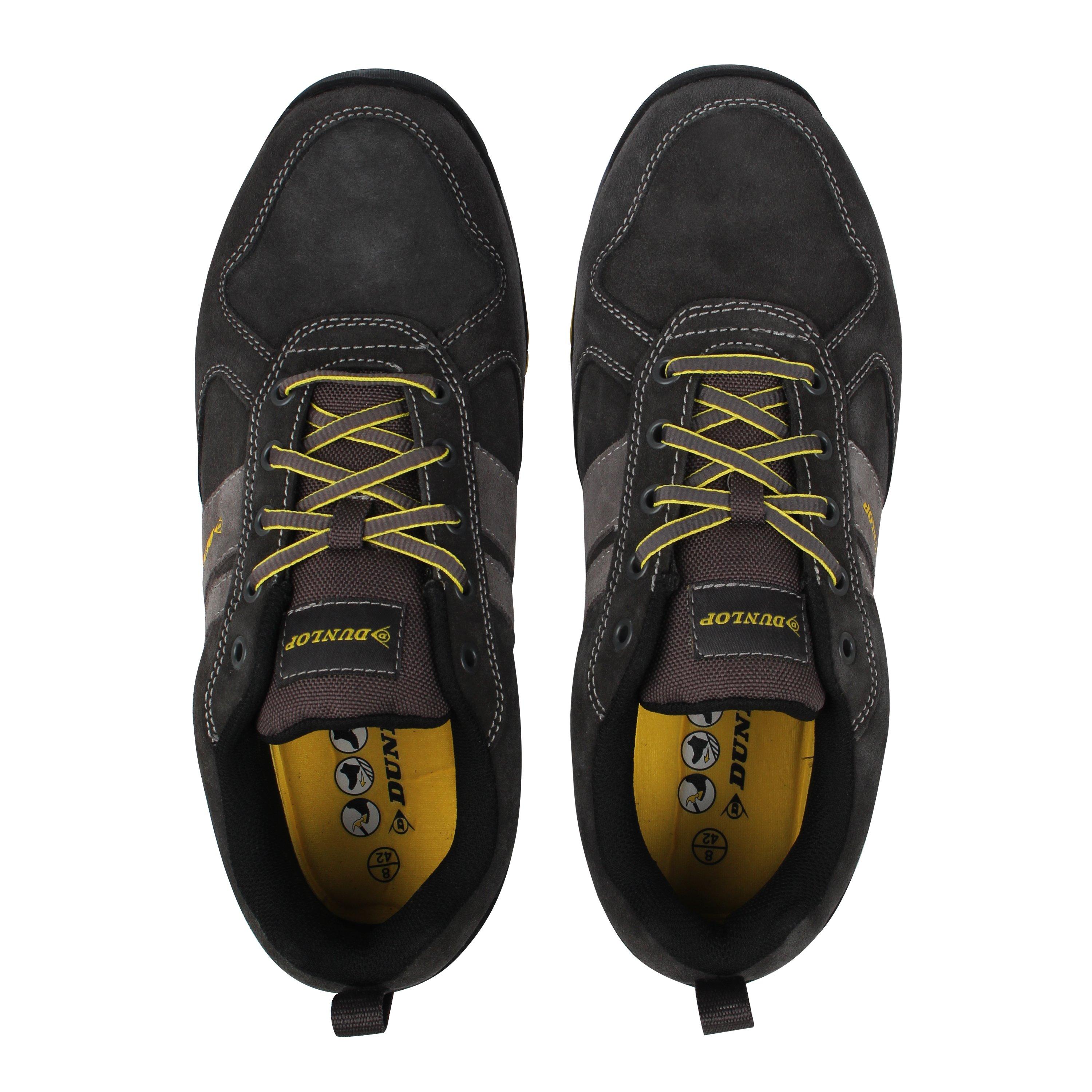Houtskool - Dunlop - Houston Steel Toe Cap Shoes Mens - 5
