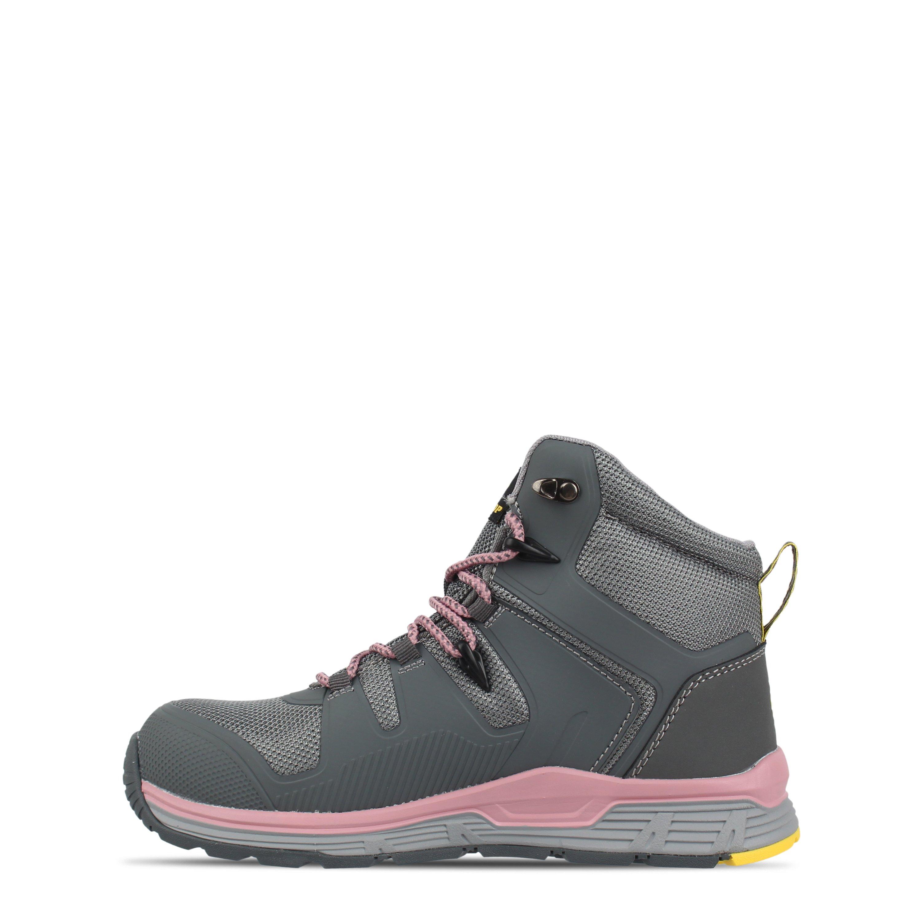 Grey/Pink - Dunlop - Baltimore Steel Toe Cap Boots Womens - 2