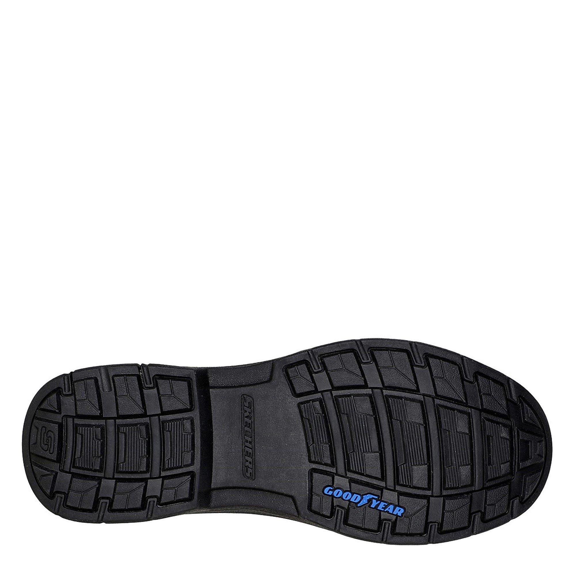 Schwarz - Skechers - Low Profile Round Toe Lace-Up Rigger Boot - 4