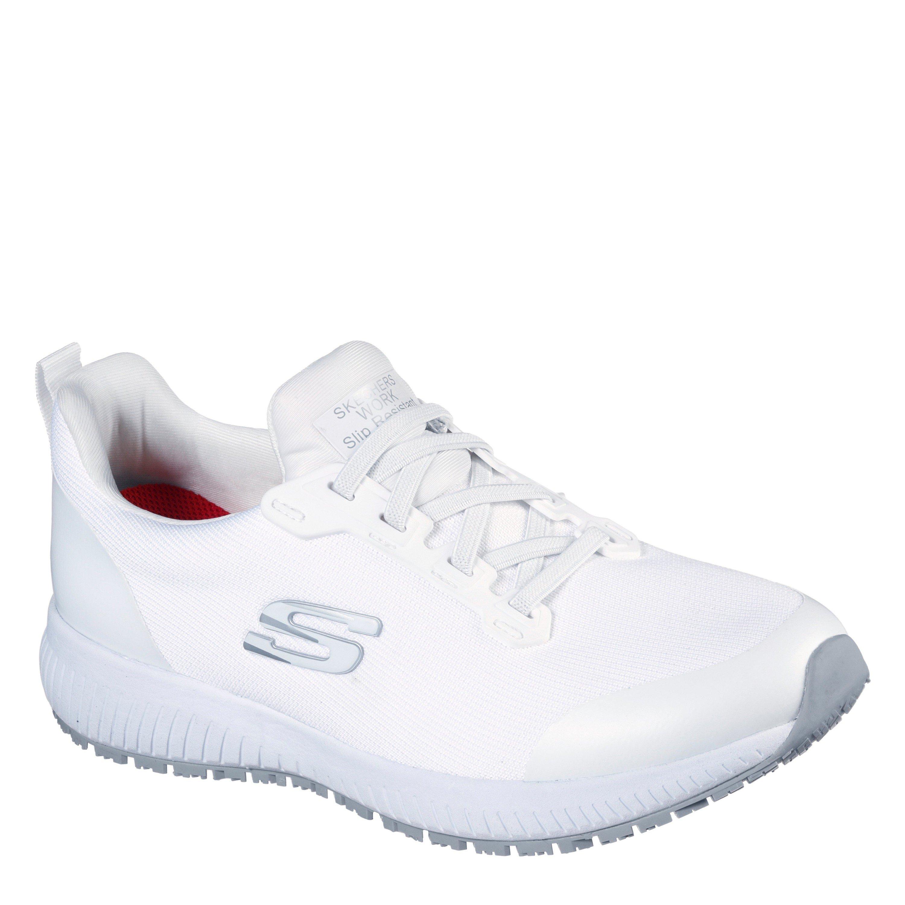 White - Skechers - Slip On Athletic W Resistant Non Shoes Womens - 1