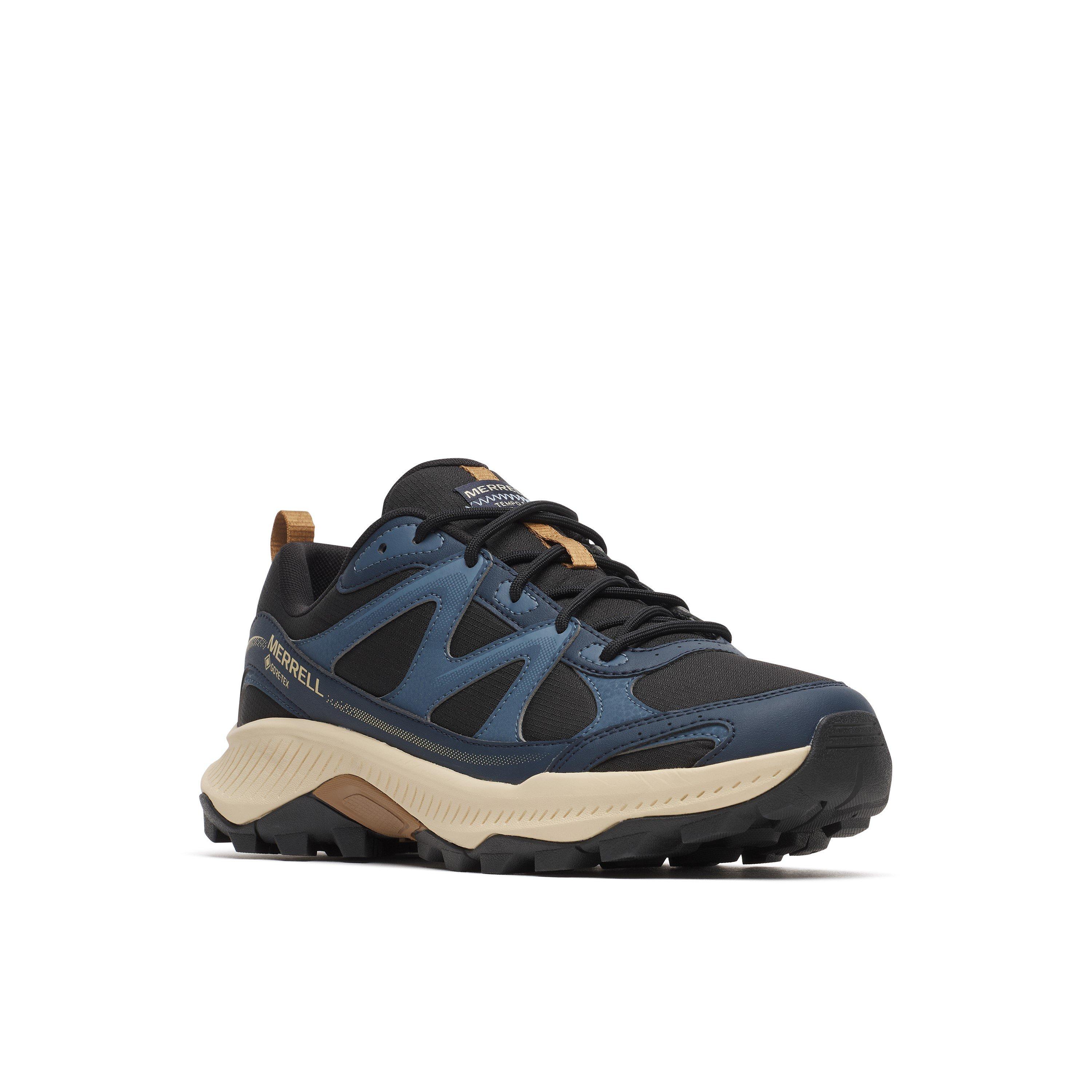 Navy - Merrell - Men's Tempo Act L GORE-TEX Hiking Shoes - 7