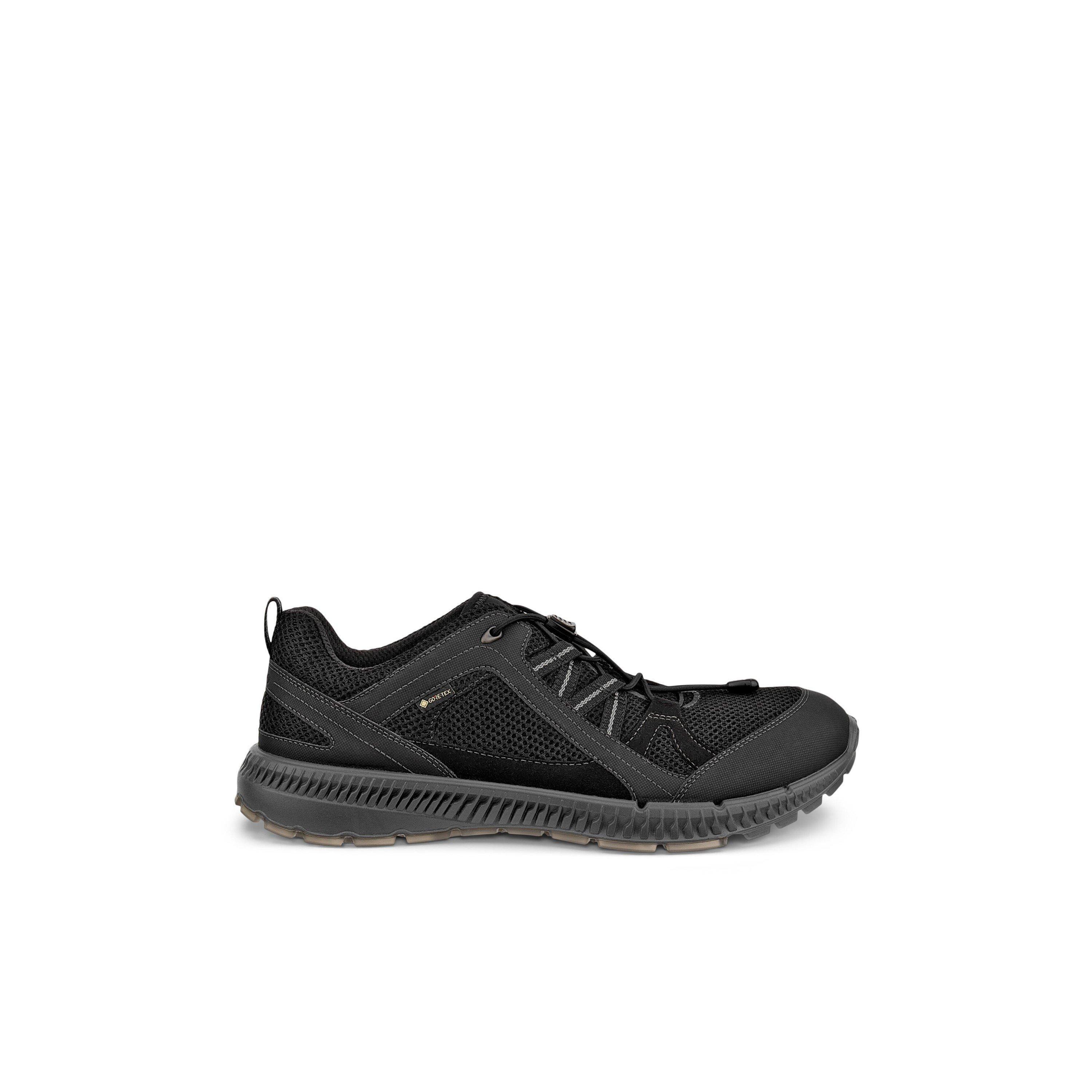Black - Ecco - Men's Waterproof Walking Shoes - 1
