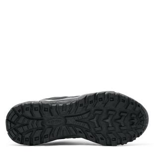 Black/Charcoal - Hi Tec - Santa Cruz Trek Mens Walking Boots - 4