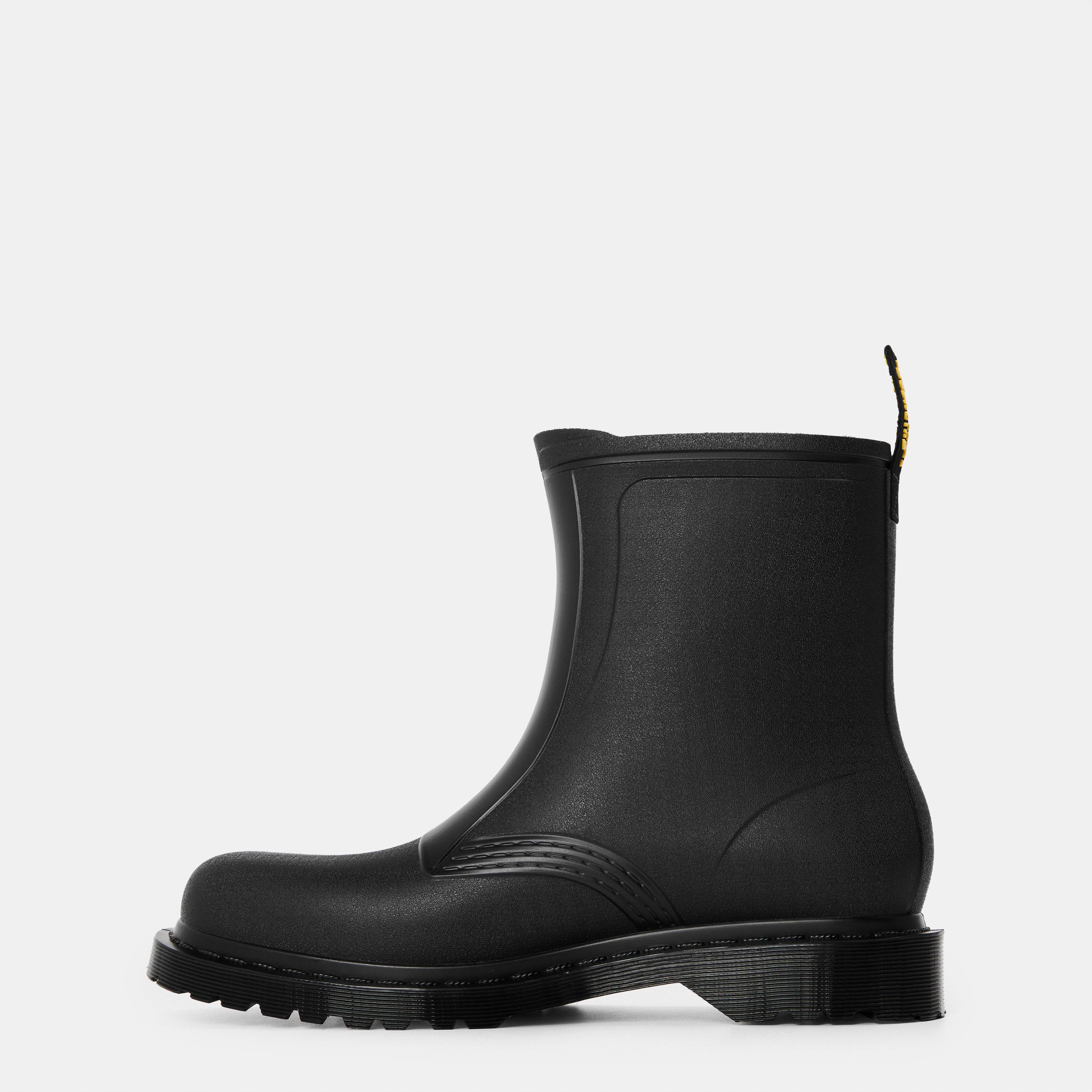 Black - Dr Martens - Men's Rain Wellington - 2
