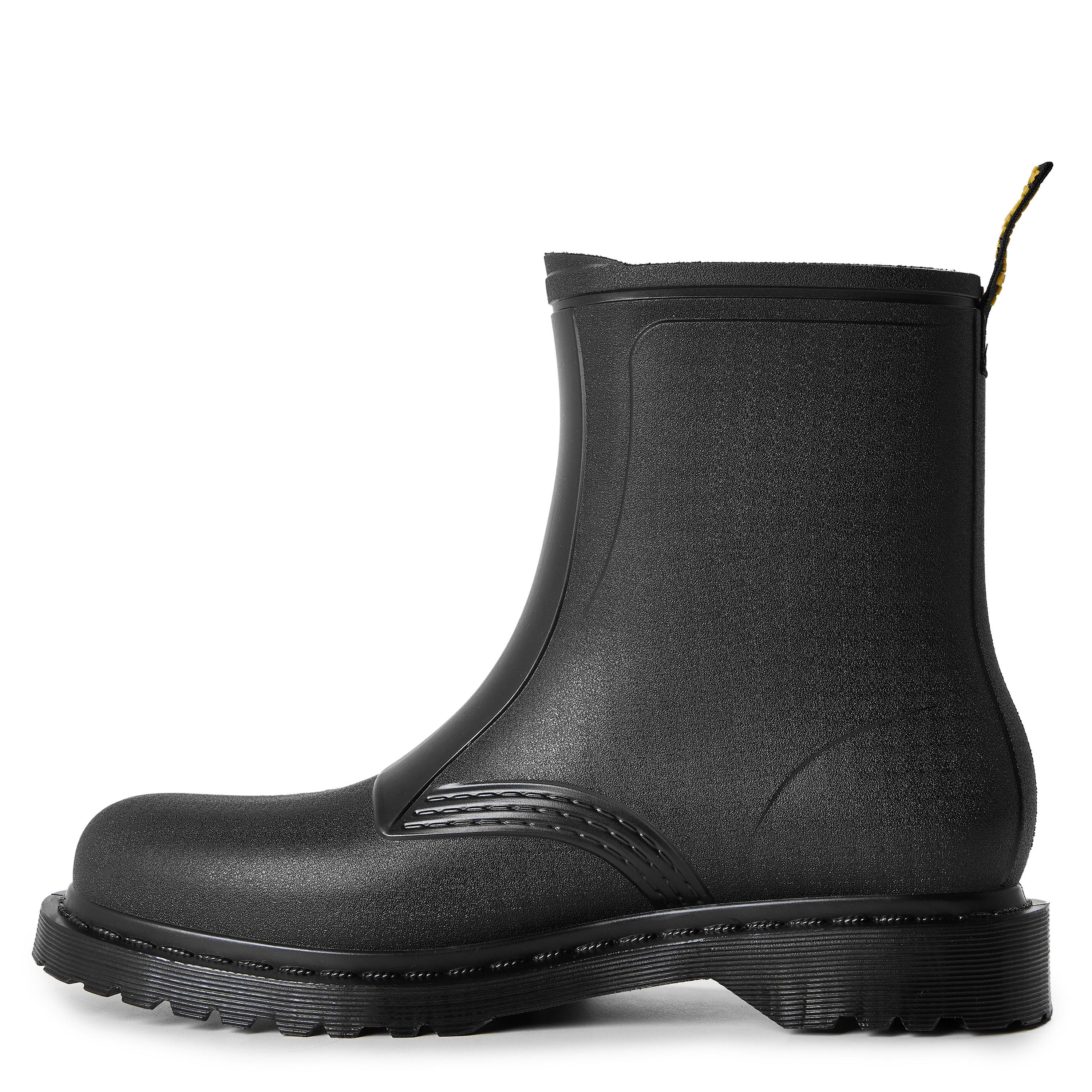 Black PVC - Dr Martens - 1460 Rain Boot - 2