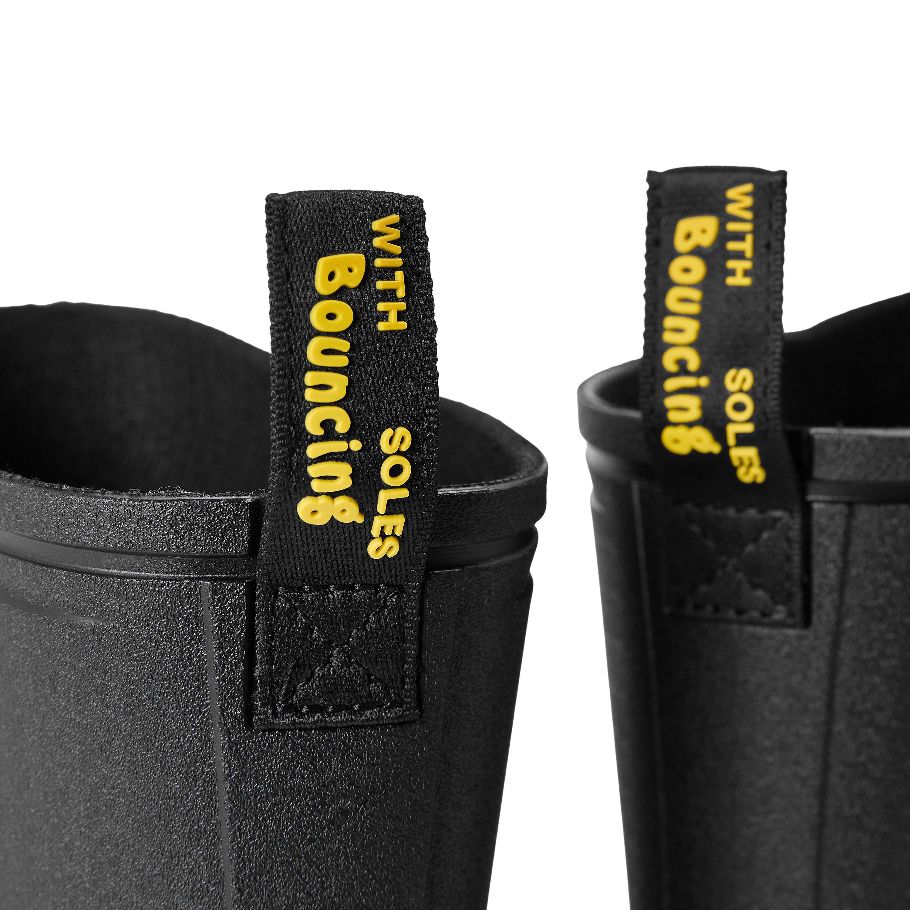 Black PVC - Dr Martens - 1460 Rain Boot - 3