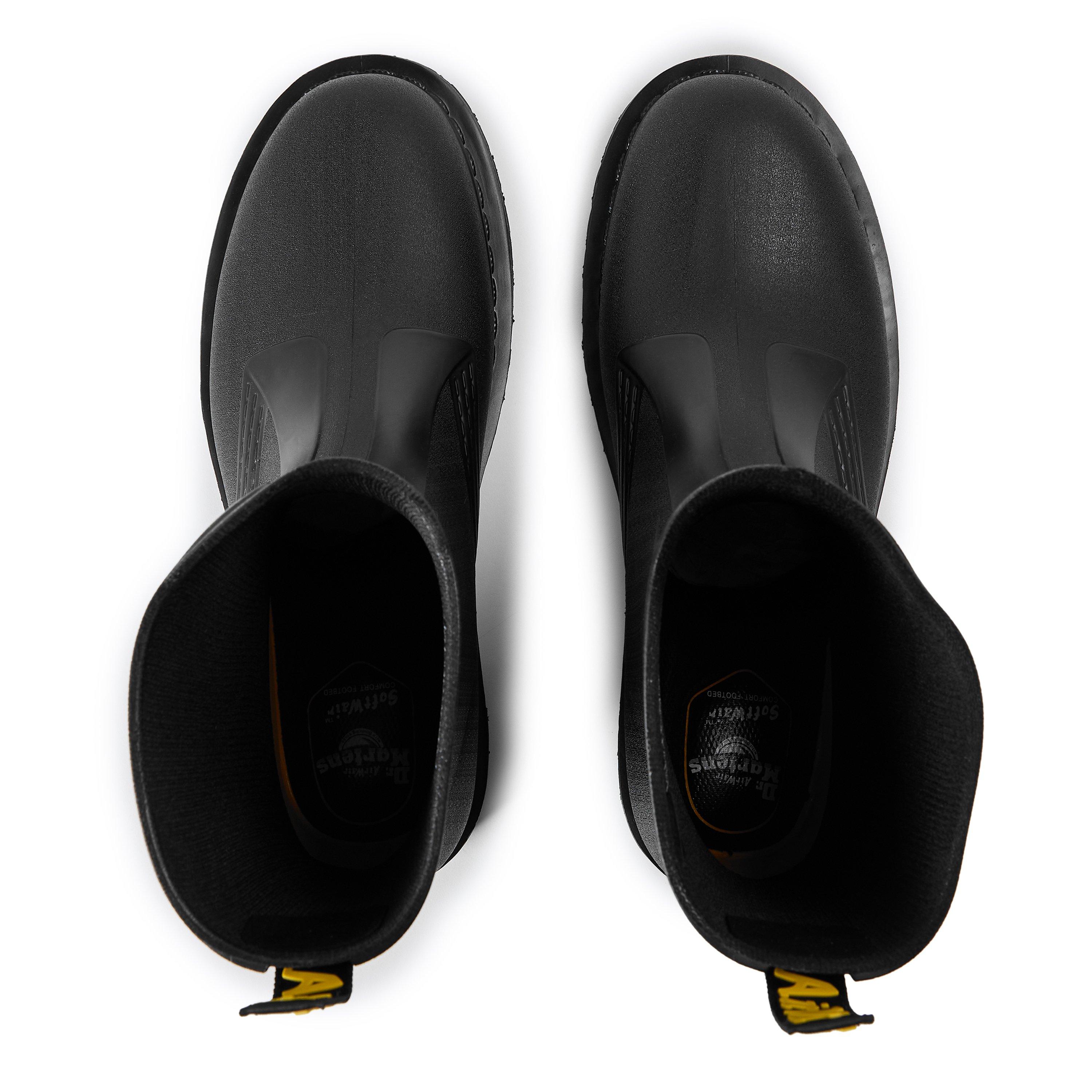 Black PVC - Dr Martens - 1460 Rain Boot - 4