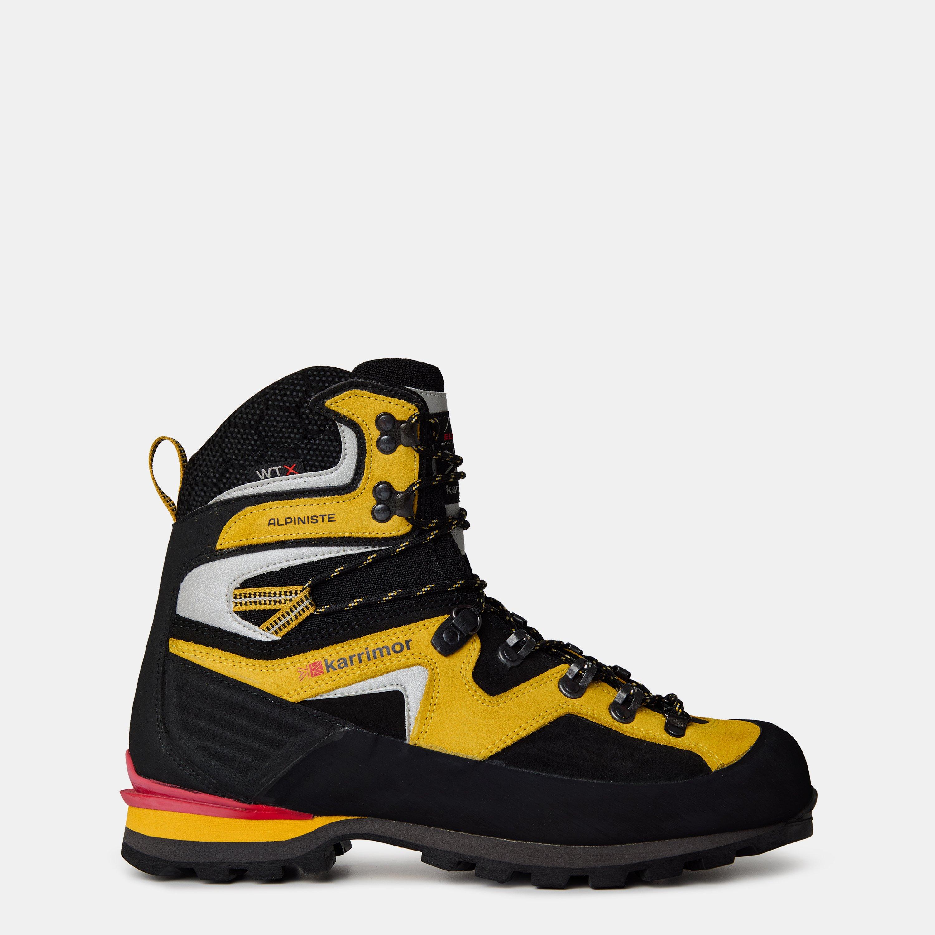 Black/Yellow - Karrimor - Alpiniste Mountain Boots Mens - 1
