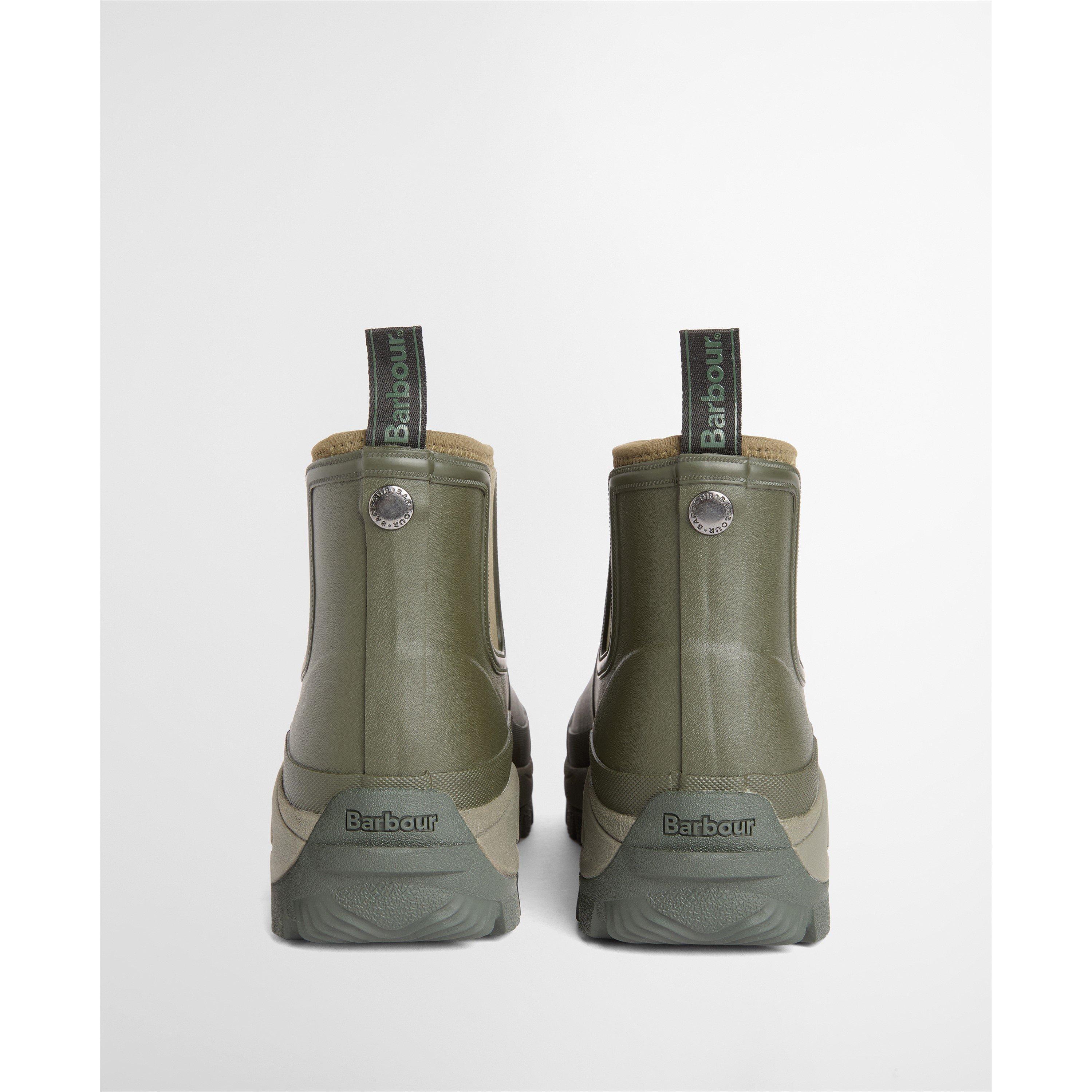 Olive - Barbour - Men's Matfen Chelsea Waterproof Wellingtons - 2