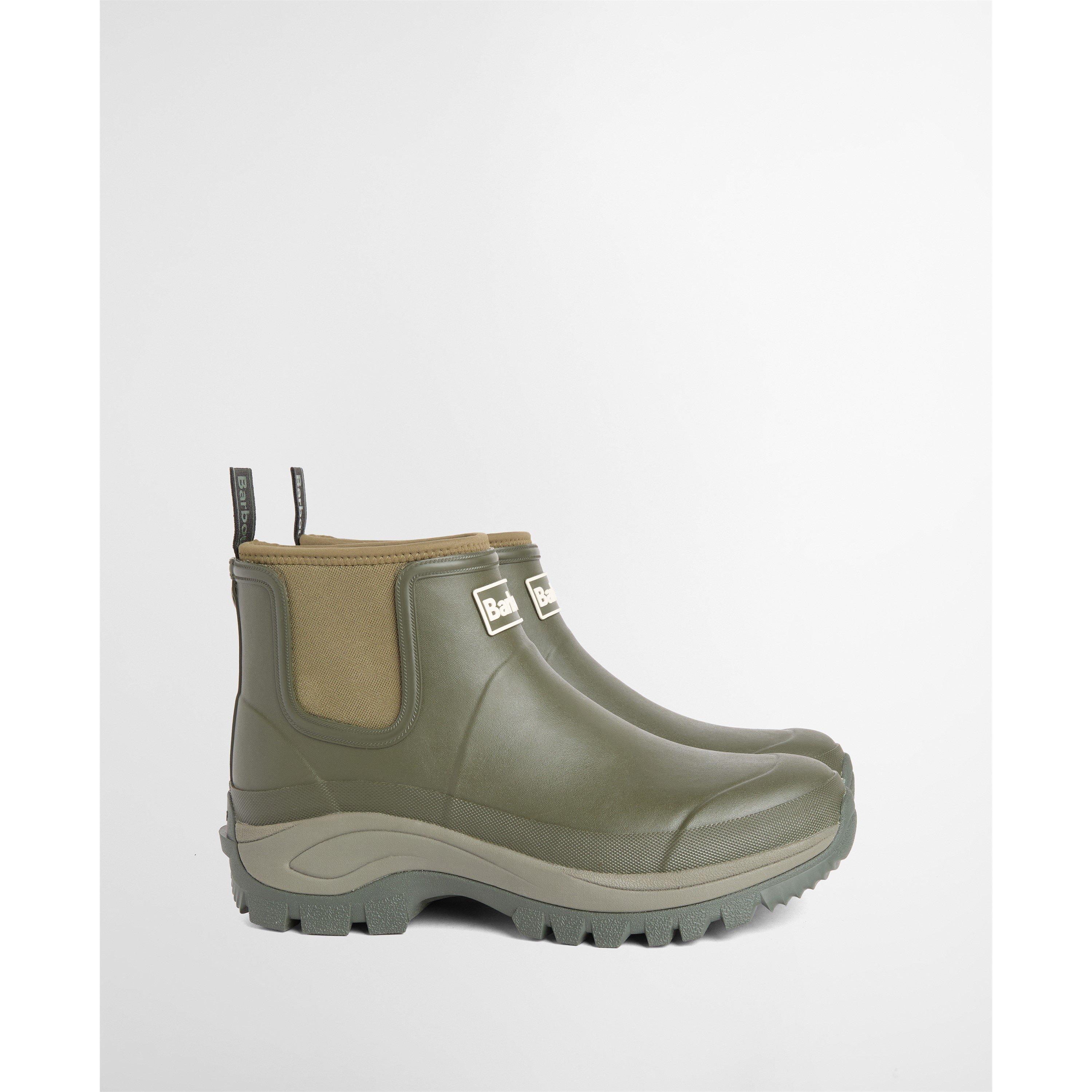 Olive - Barbour - Men's Matfen Chelsea Waterproof Wellingtons - 3