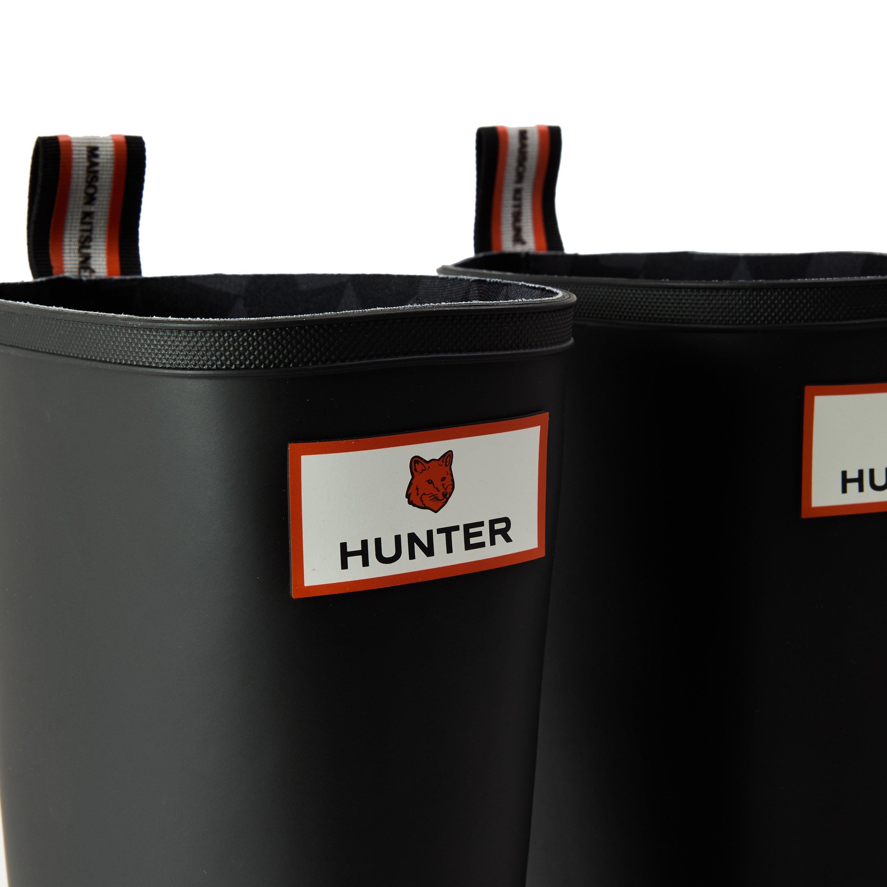 Black - Maison Kitsune - Unisex X Hunter DP Wellingtons - 3