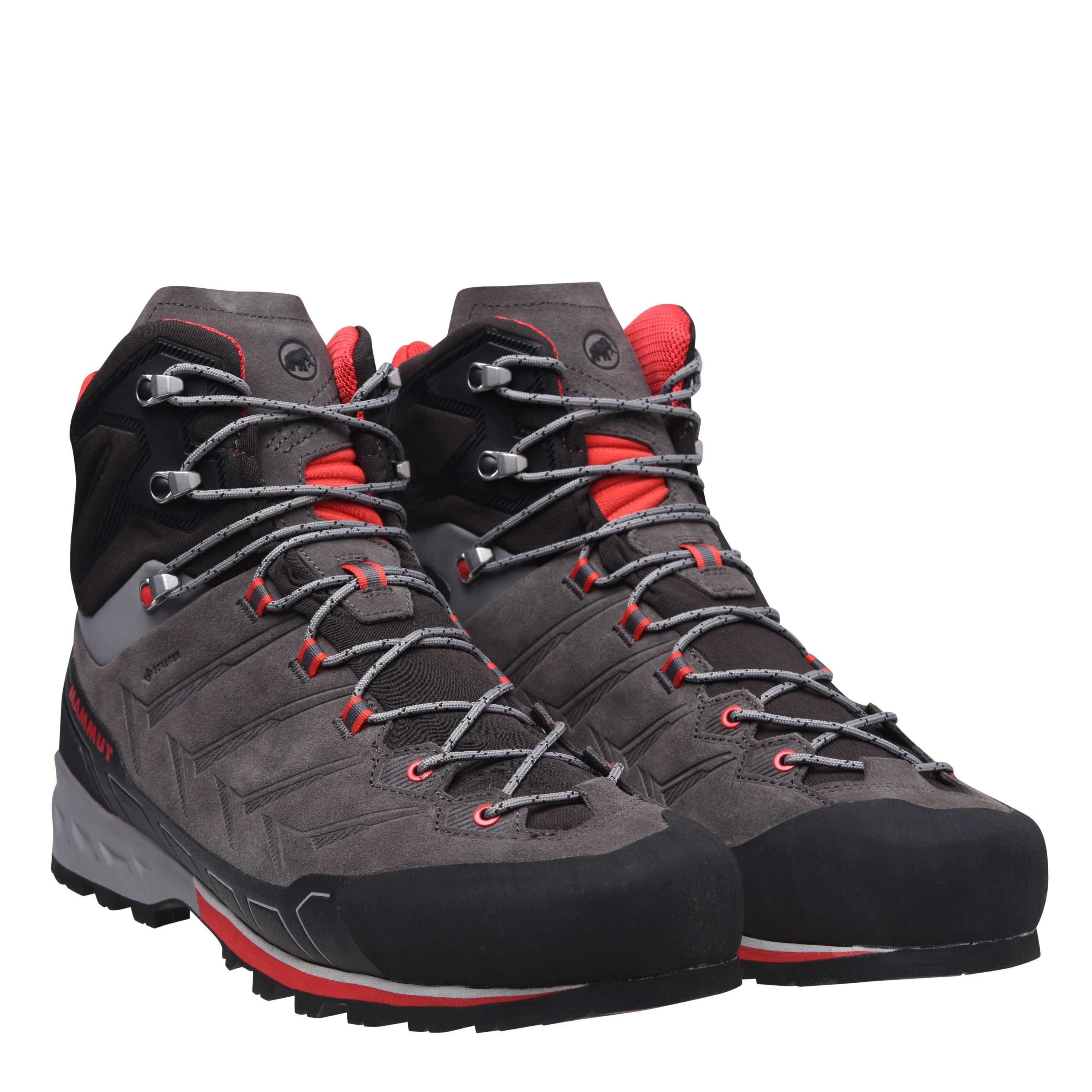 Titan./Spicy - Mammut - Men's Waterproof Lace Up Leather Lined Trekking Boots - 3