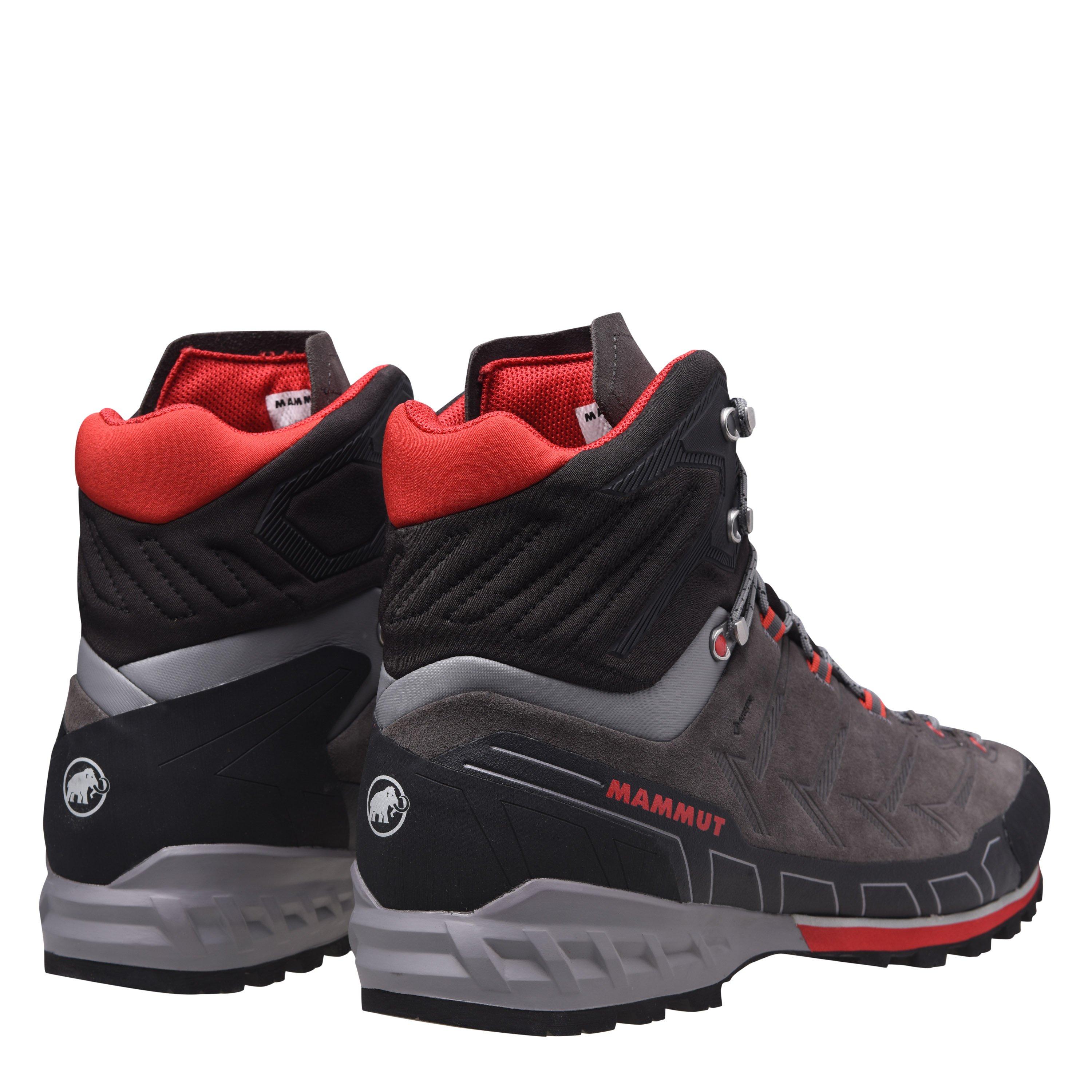 Titan./Spicy - Mammut - Men's Waterproof Lace Up Leather Lined Trekking Boots - 4