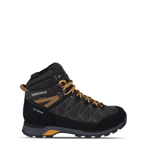 Charcoal/Yellow - Karrimor - Hot Rock Mens Walking Boots - 1