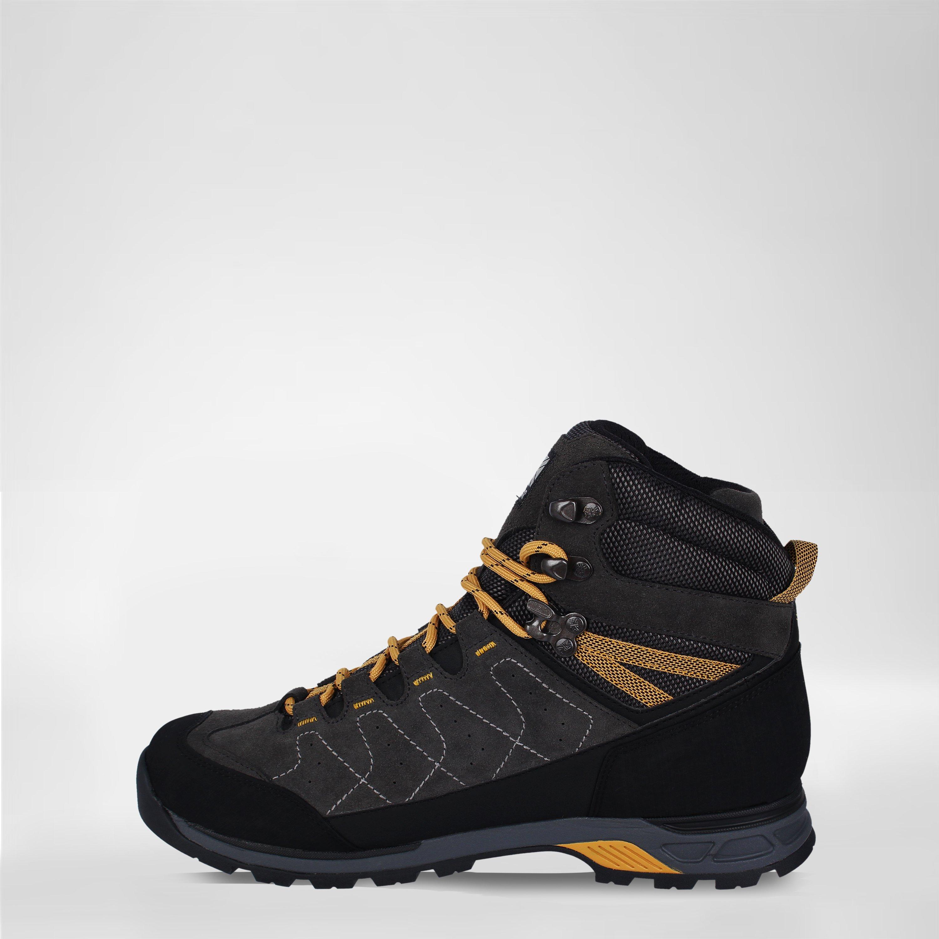 Charcoal/Yellow - Karrimor - Hot Rock Waterproof Walking Boots Mens - 2