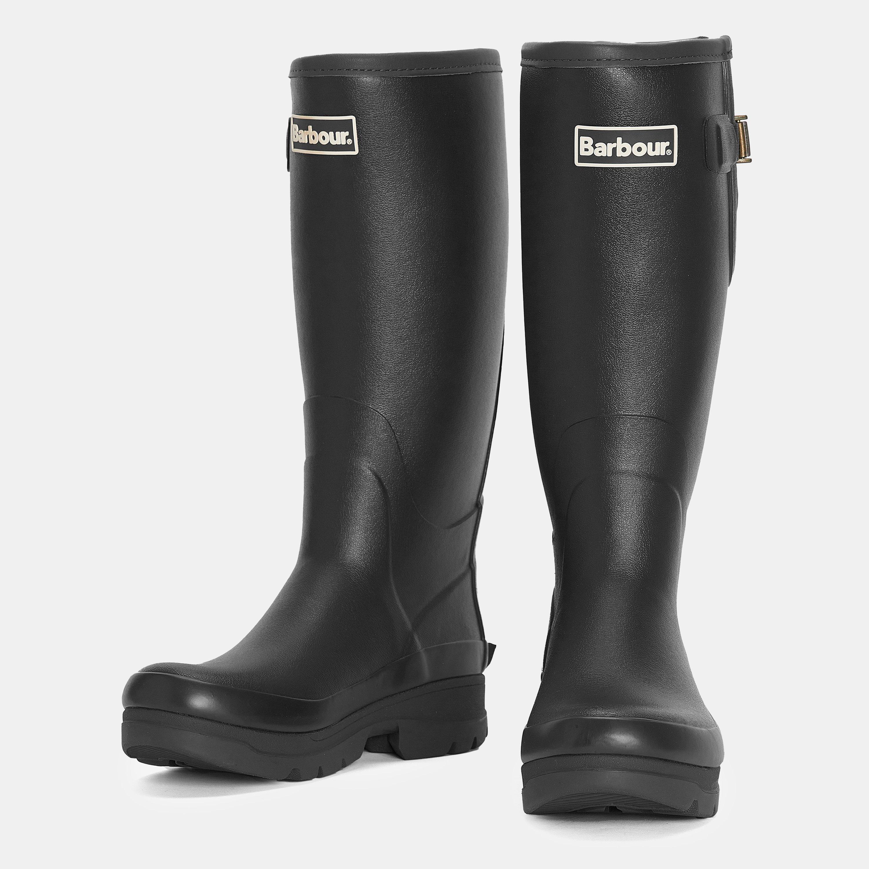 Black BK31 - Barbour - Men's High Wellington Boots - 2