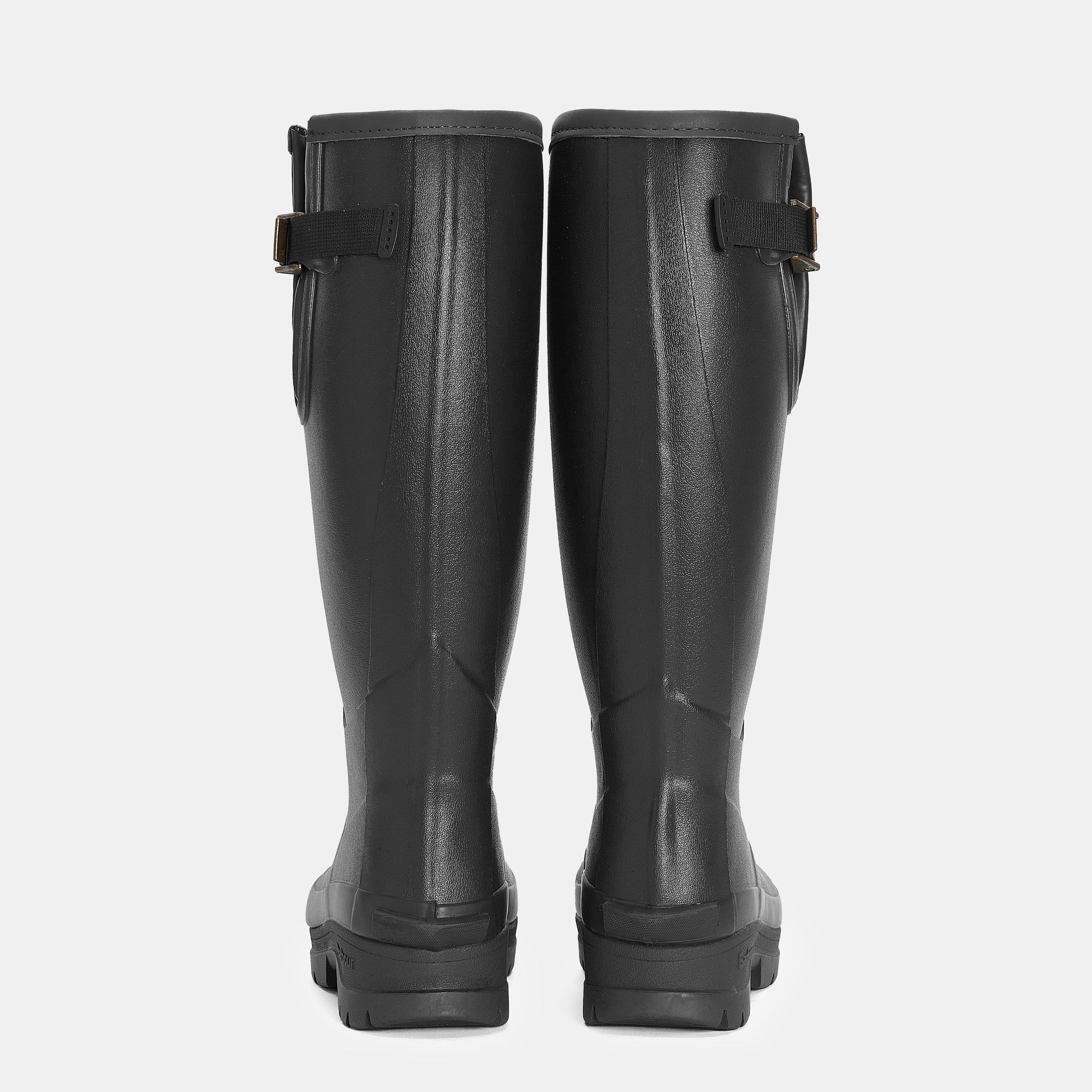 Black BK31 - Barbour - Men's High Wellington Boots - 3