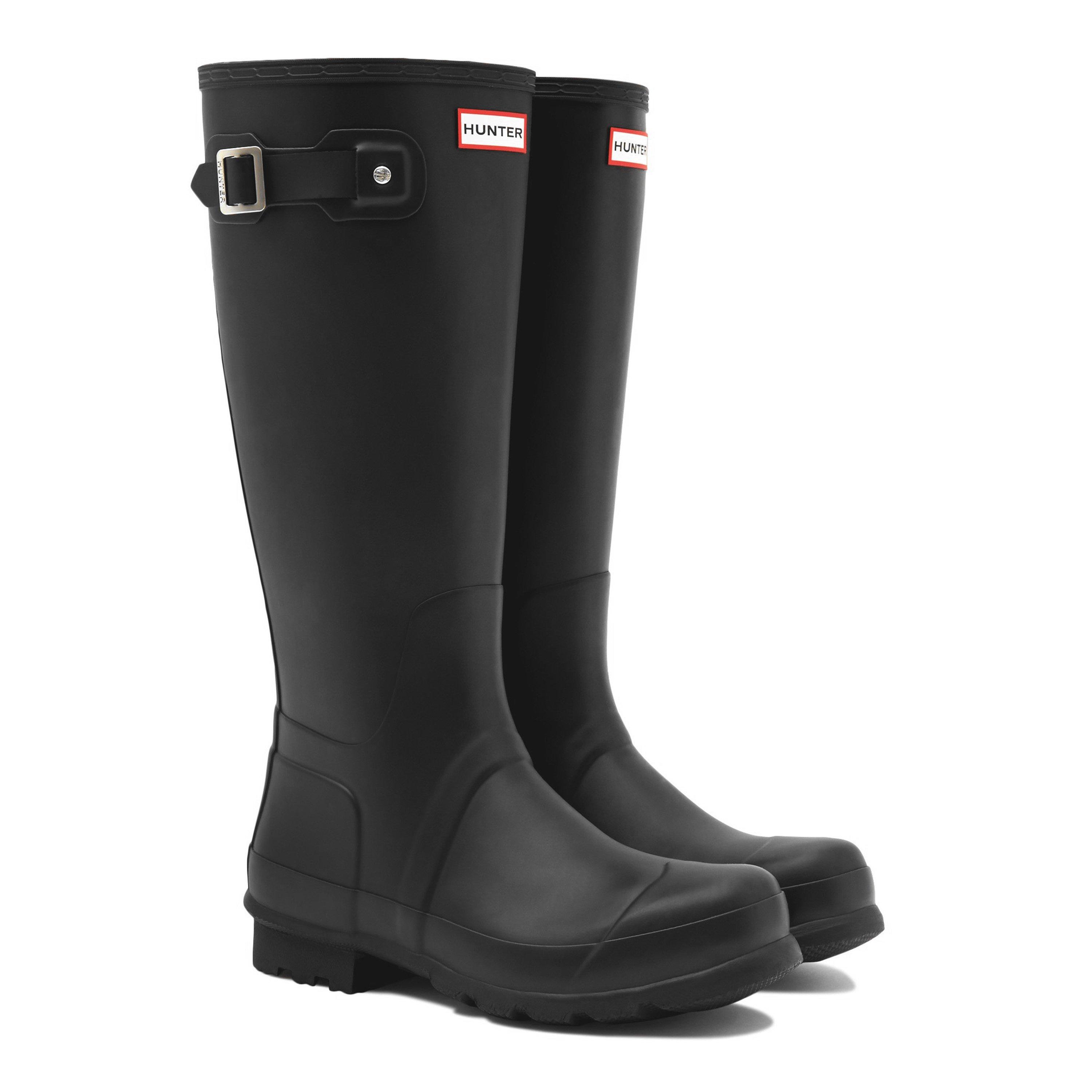 Black BLK - Hunter - Original Tall Wellies - 2