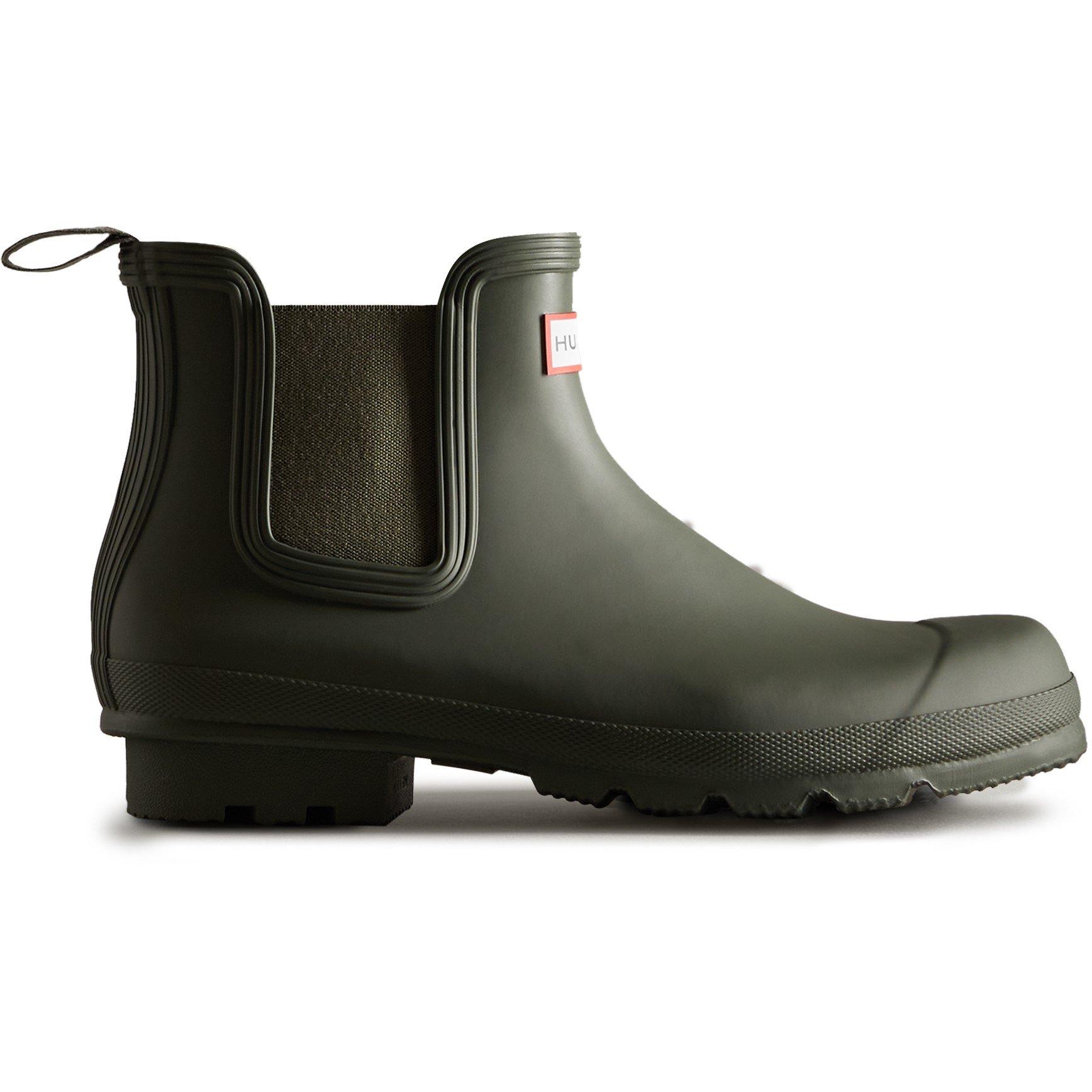 Hunter Men's Wellies - Dark Olive - Size 11 (46)