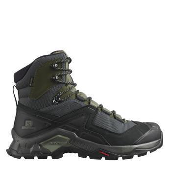 Salomon MOMA pointed 70mm leather boots Neutrals