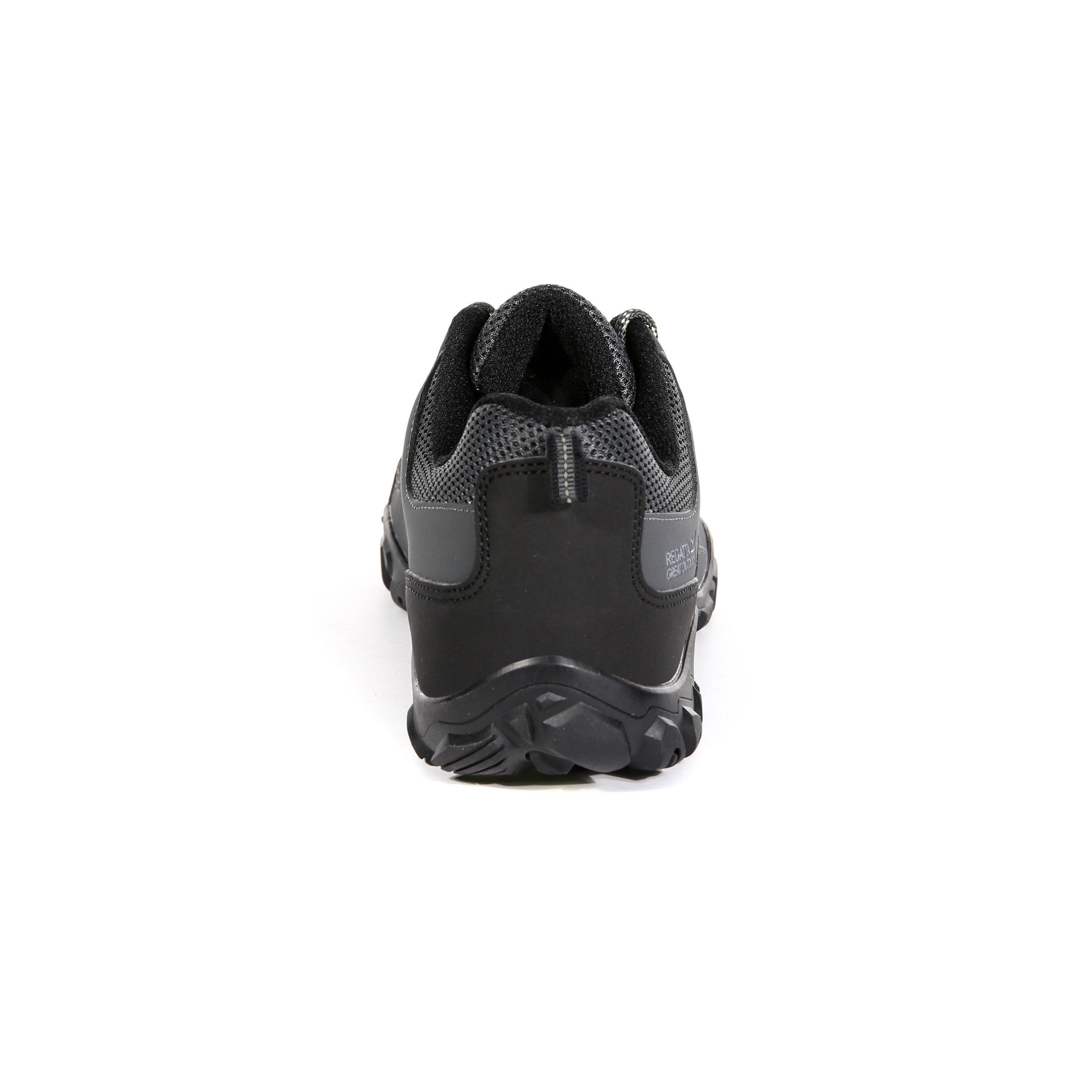 Black/Briar - Regatta - Langdle Waterproof Walking Shoes - 3