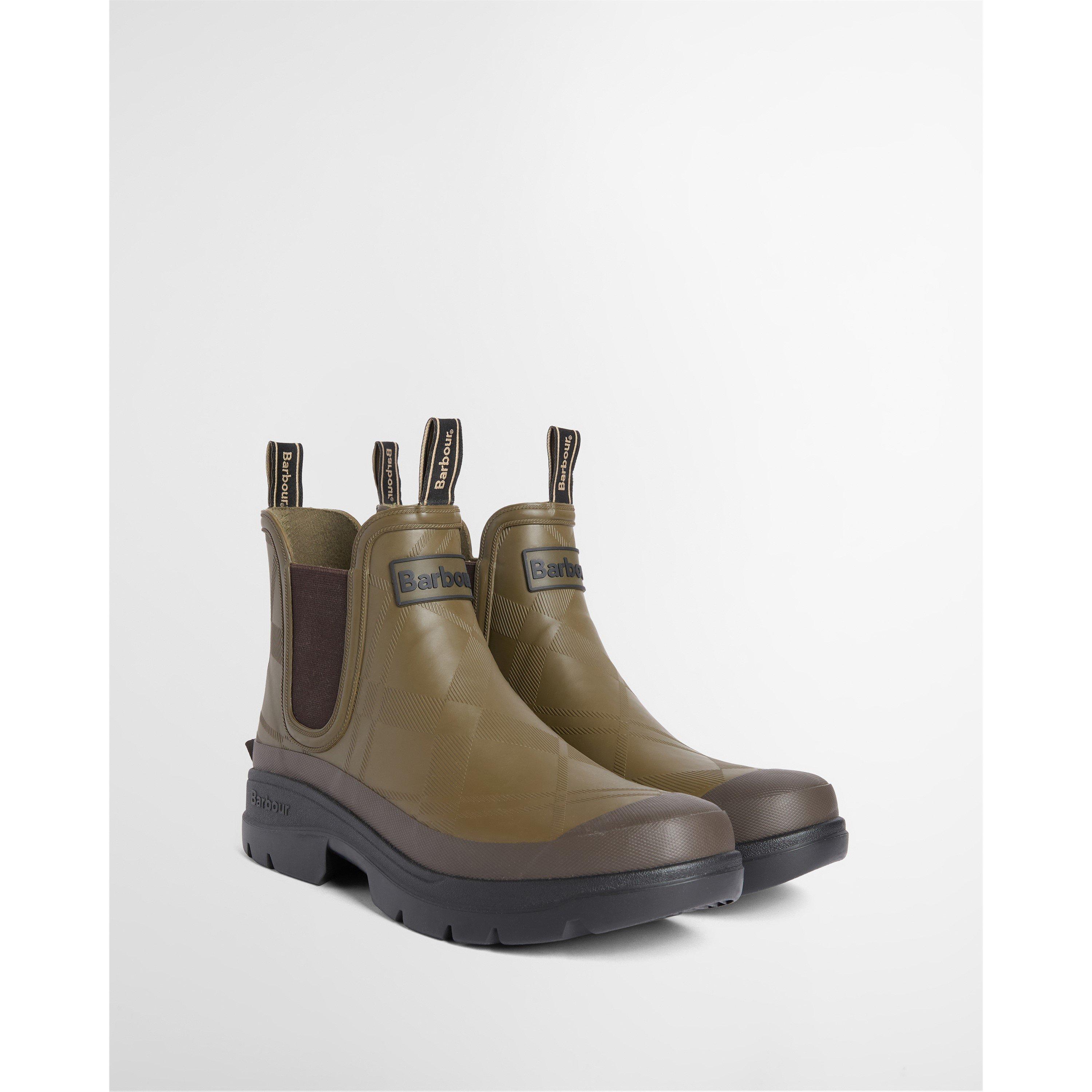 Olive - Barbour - Men's Breacon Wellingtons - 7