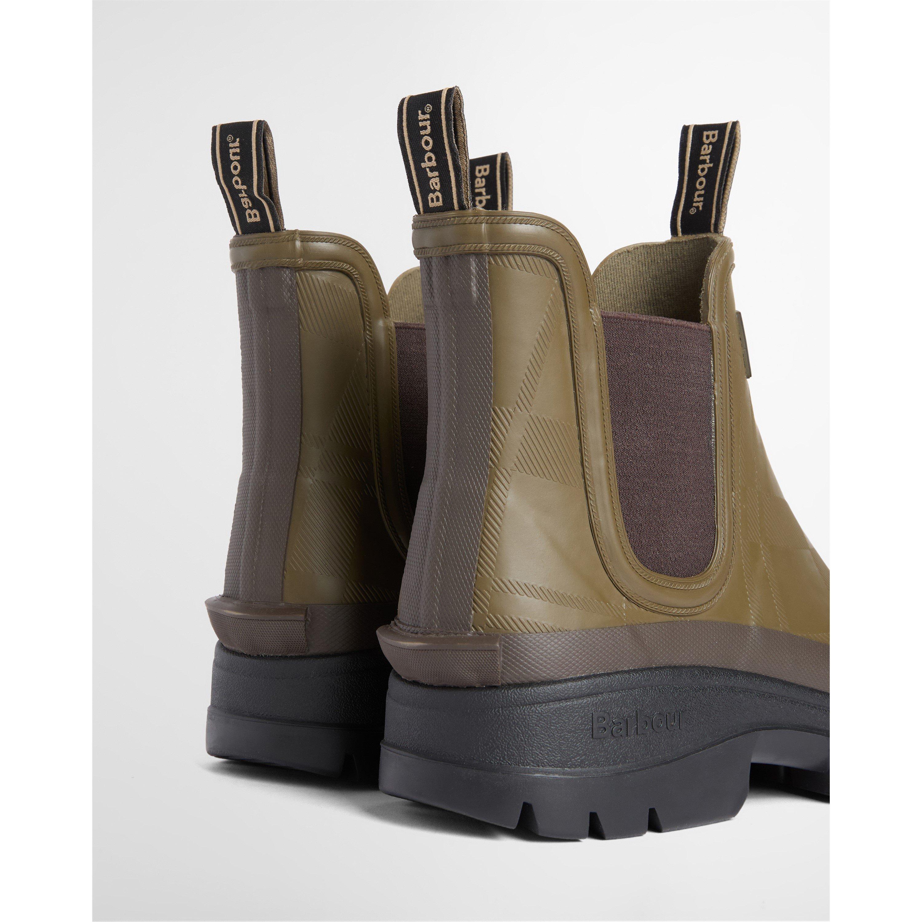 Olive - Barbour - Men's Breacon Wellingtons - 4