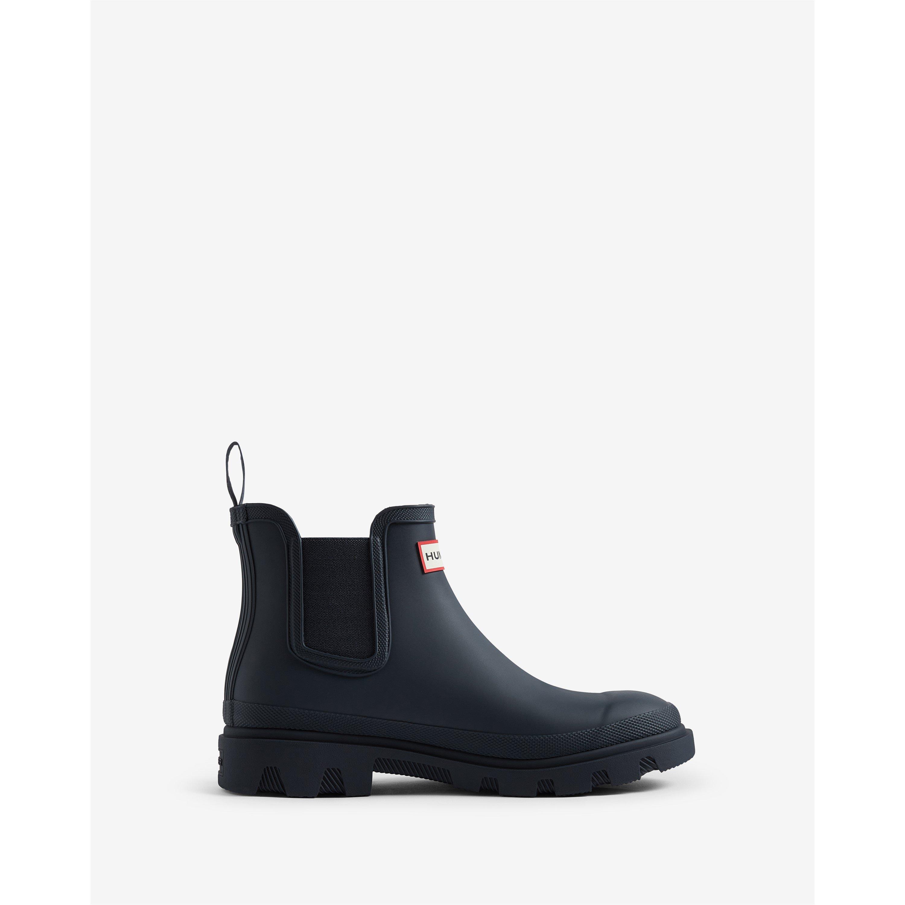 Hunter Men's Downpour Waterproof Wellingtons - Navy Hunter Navy - 7 (41)