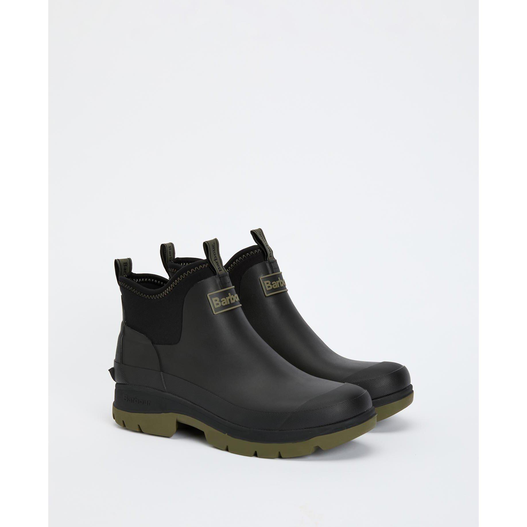 Black - Barbour - Men's Ridge Ankle Wellingtons - 2