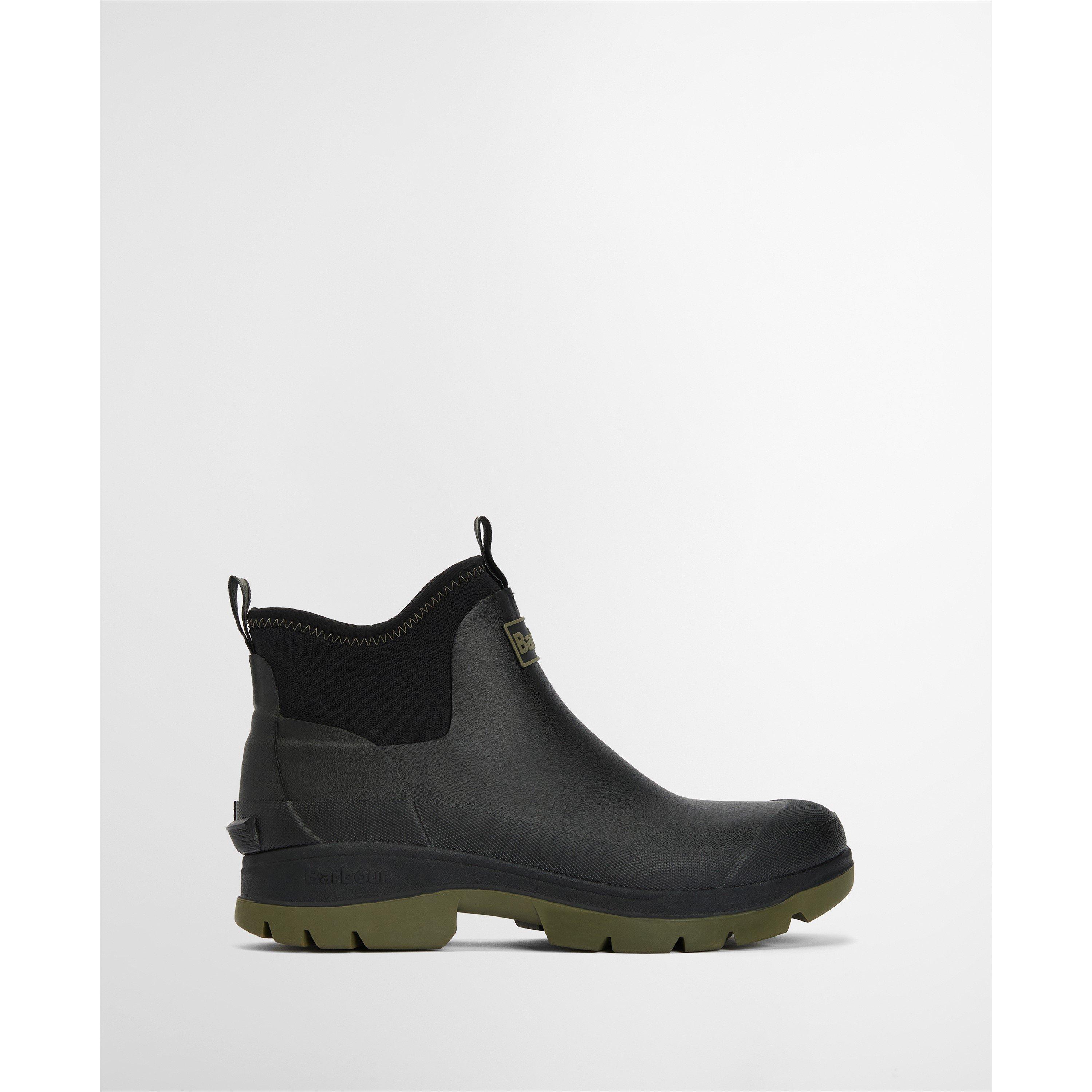 Black - Barbour - Men's Ridge Ankle Wellingtons - 15