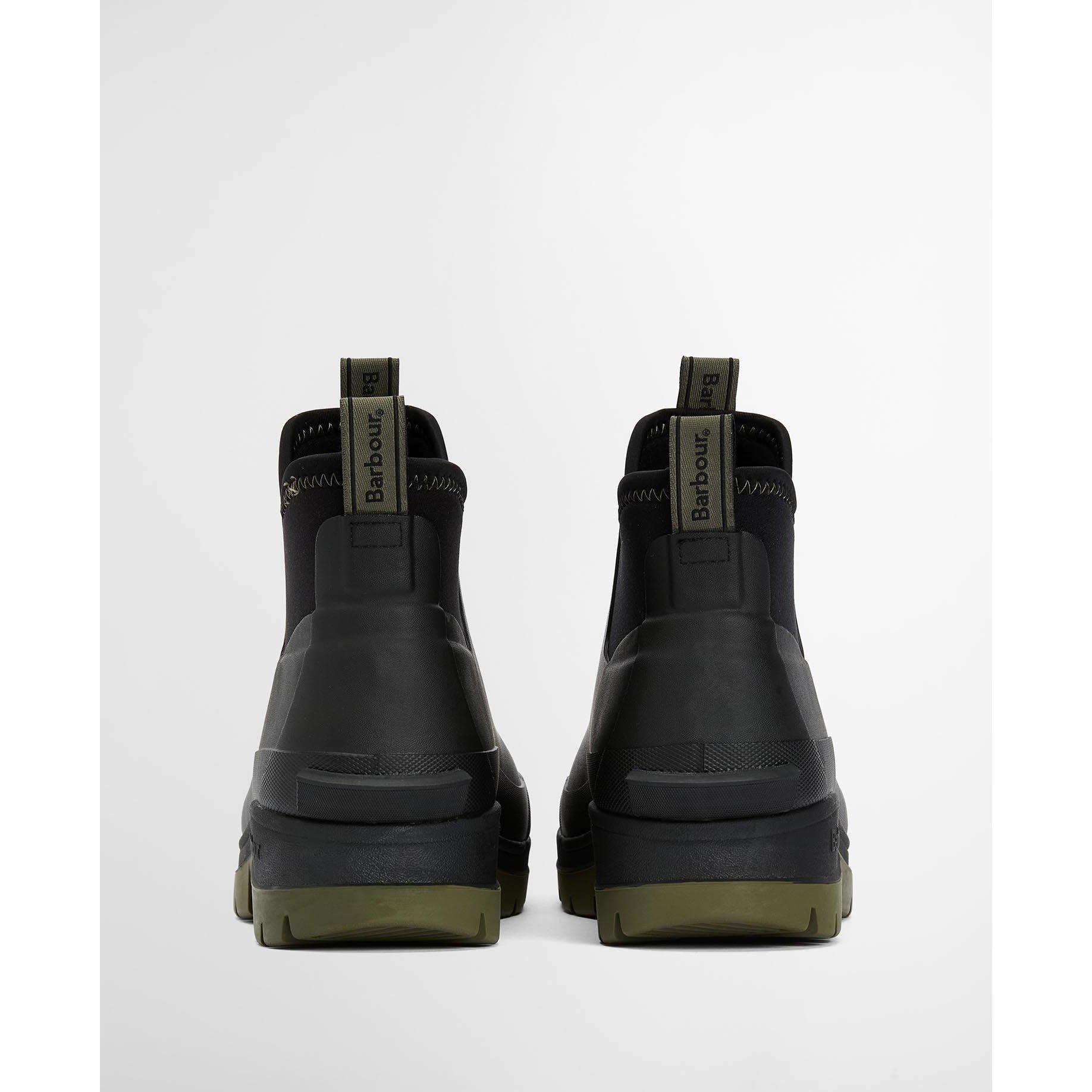 Black - Barbour - Men's Ridge Ankle Wellingtons - 3