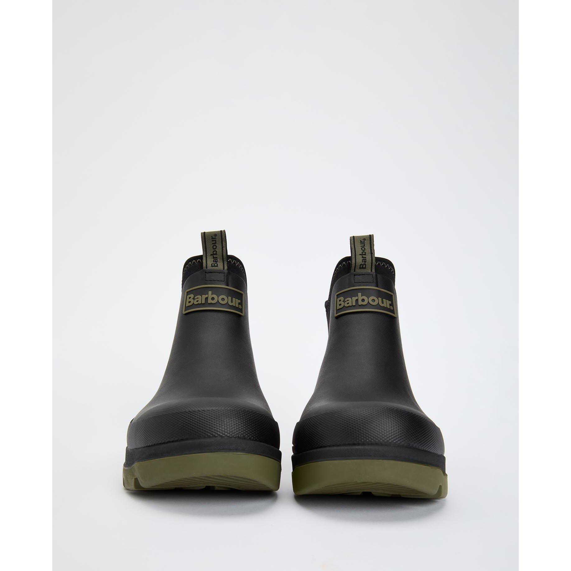 Black - Barbour - Men's Ridge Ankle Wellingtons - 4