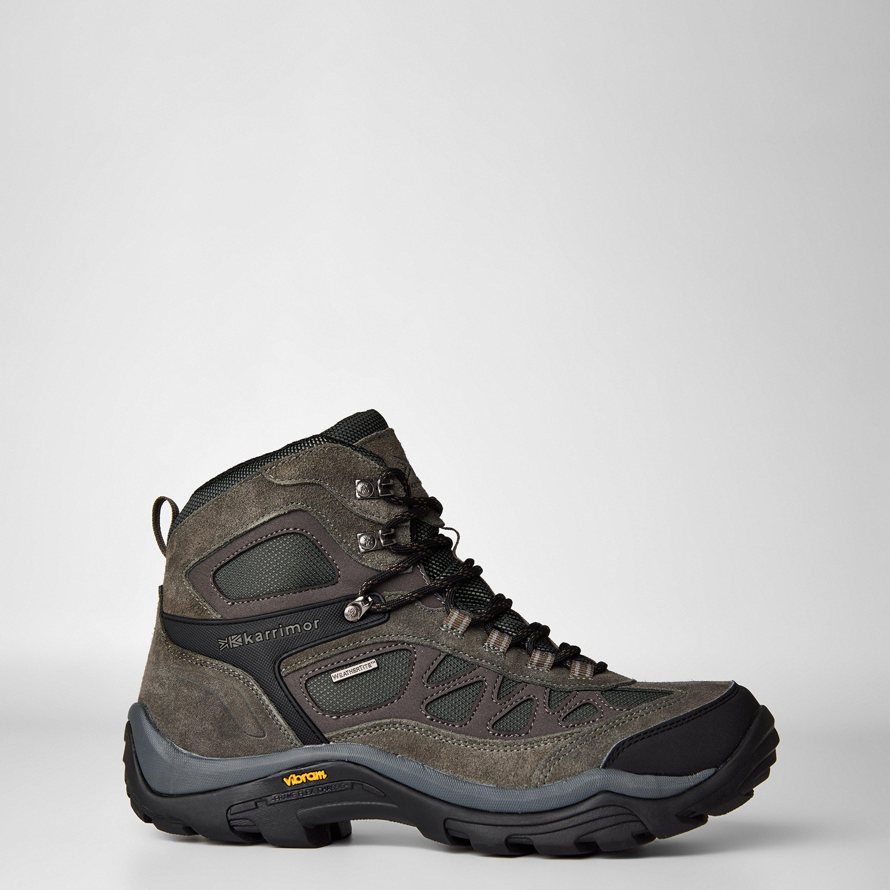 Charcoal - Karrimor - Aspen Waterproof Walking Boots Mens - 1