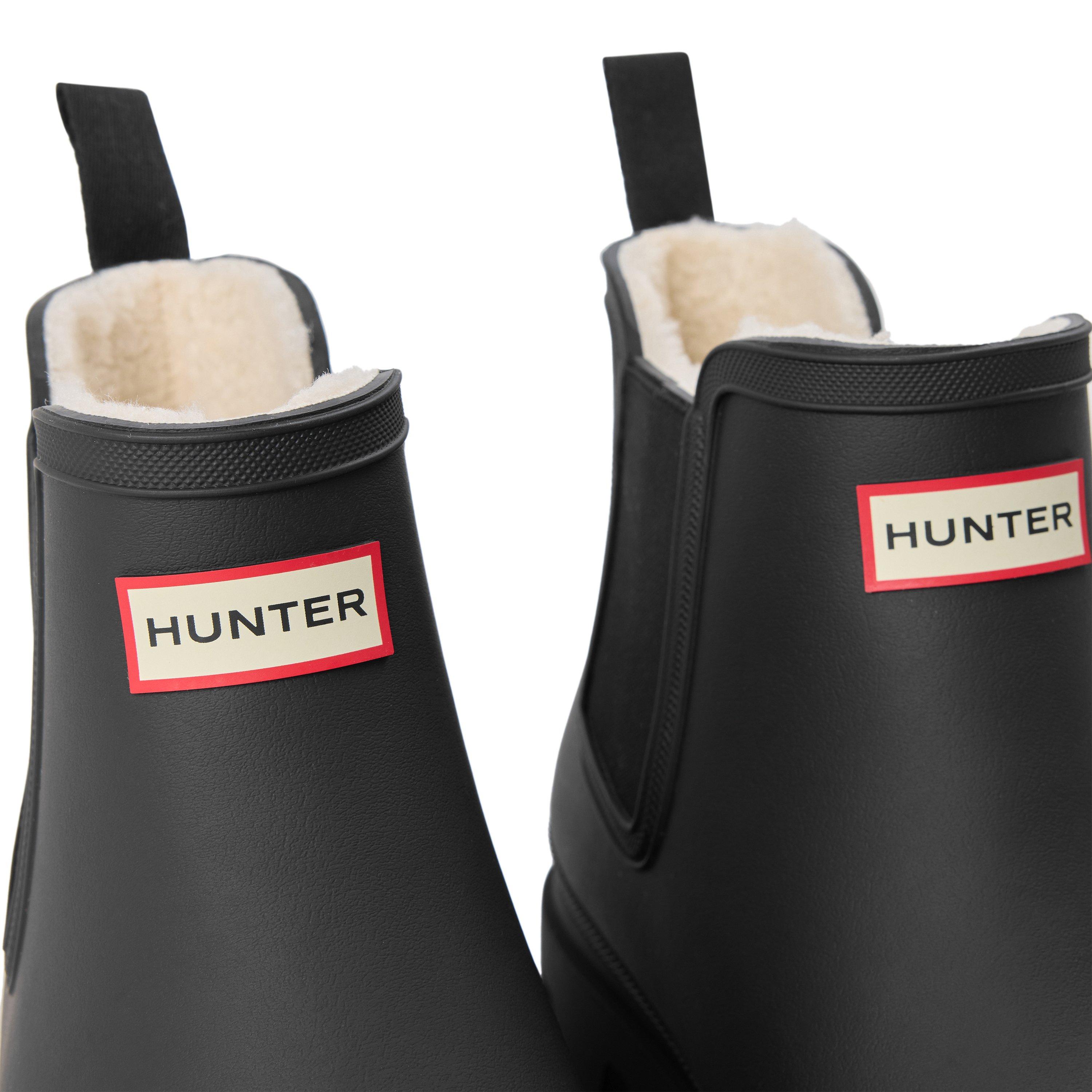 Black - Hunter - Men's Downpour Insulate Wellingtons - 3