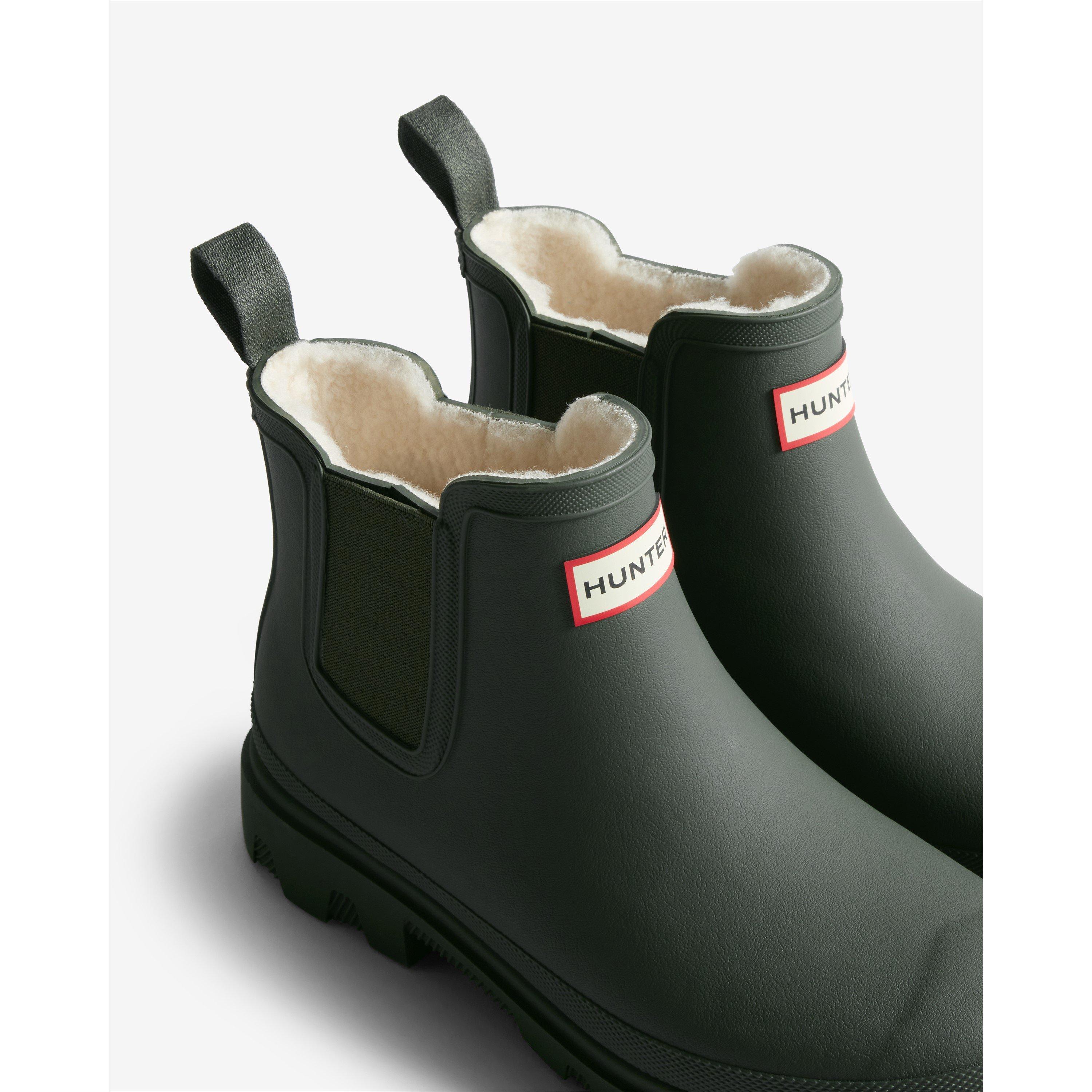 Dark Olive DOV - Hunter - Men's Downpour Insulate Wellingtons - 2