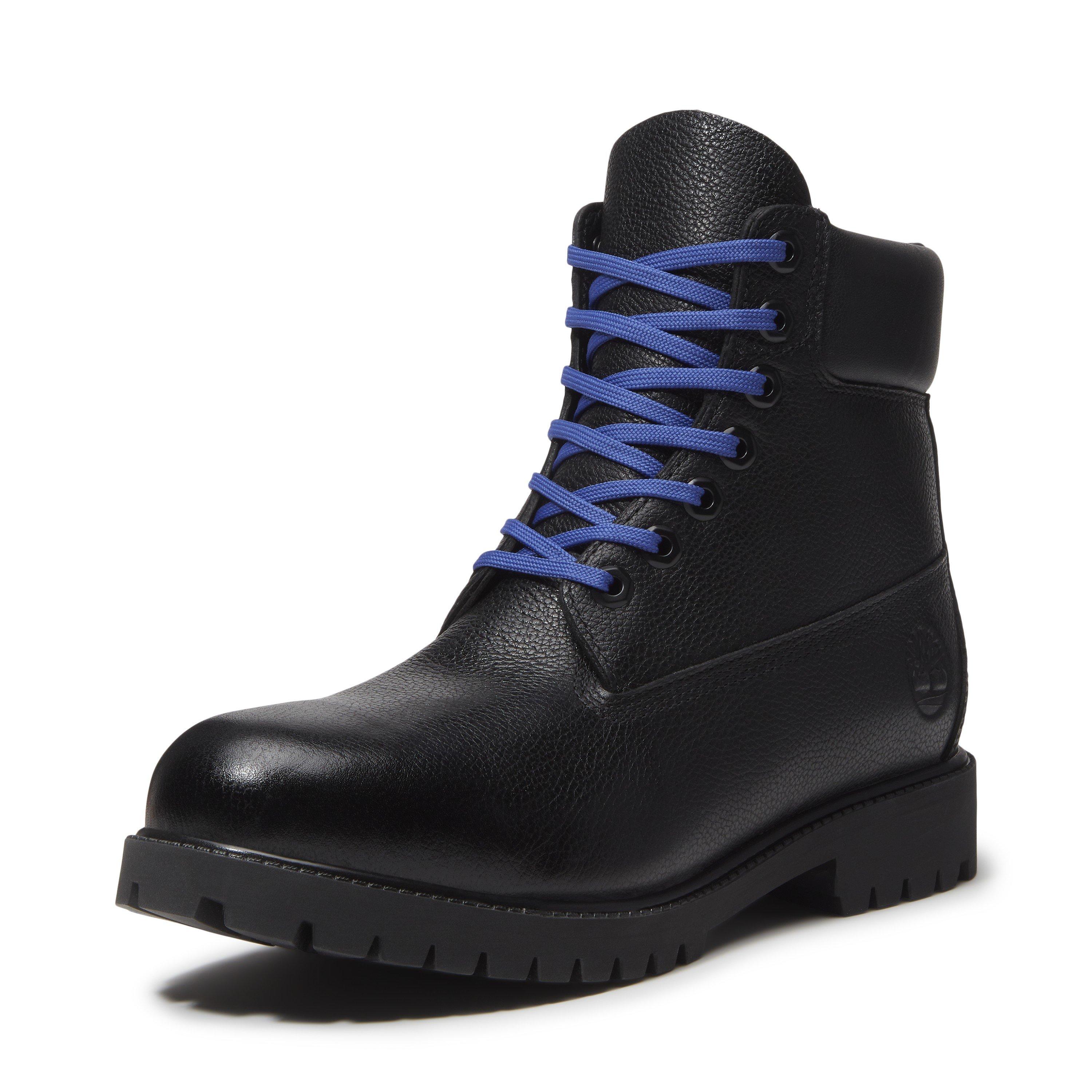 Blk Grain/Gold - Timberland - Men's Premium 6-inch Hiker Boots - 2