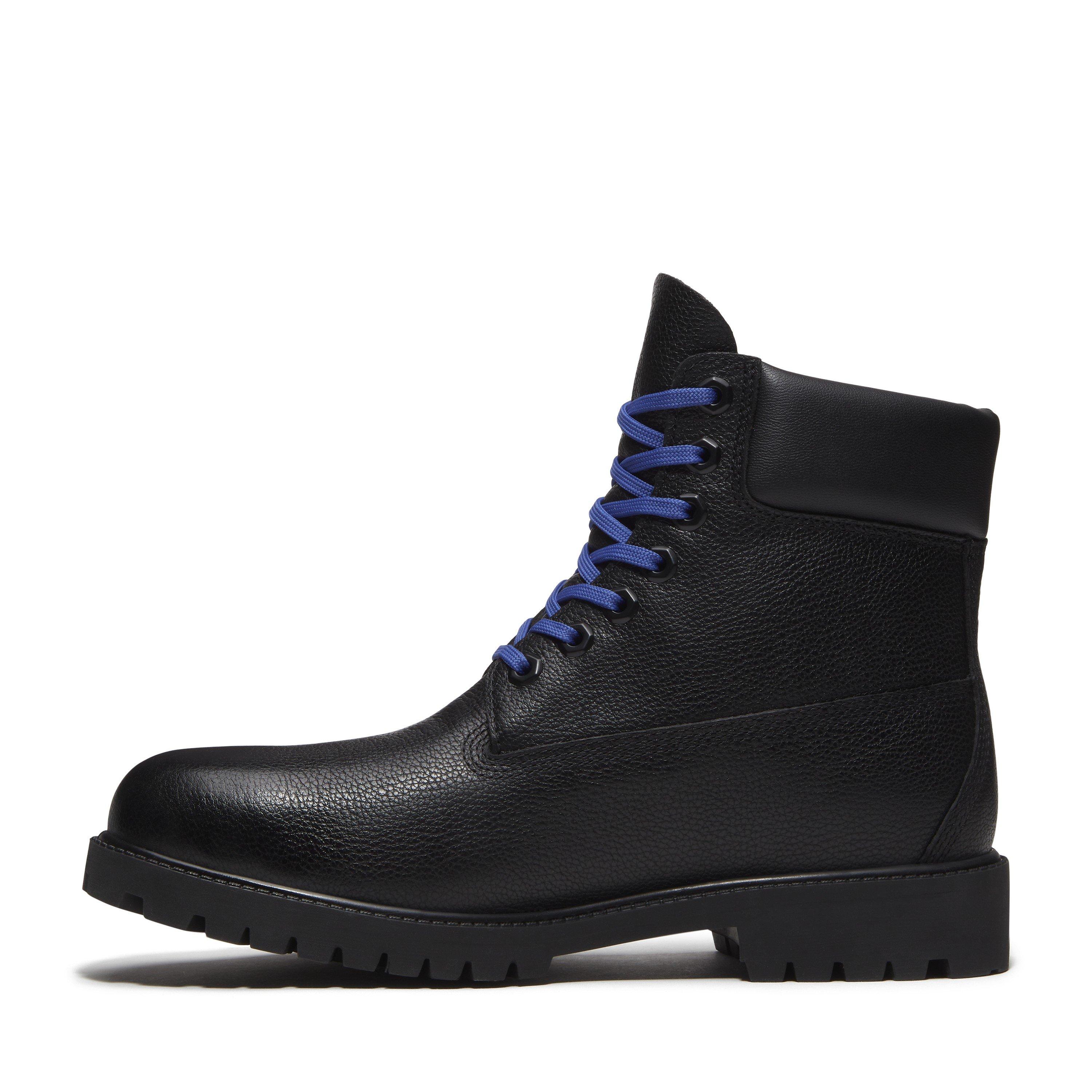 Blk Grain/Gold - Timberland - Men's Premium 6-inch Hiker Boots - 3