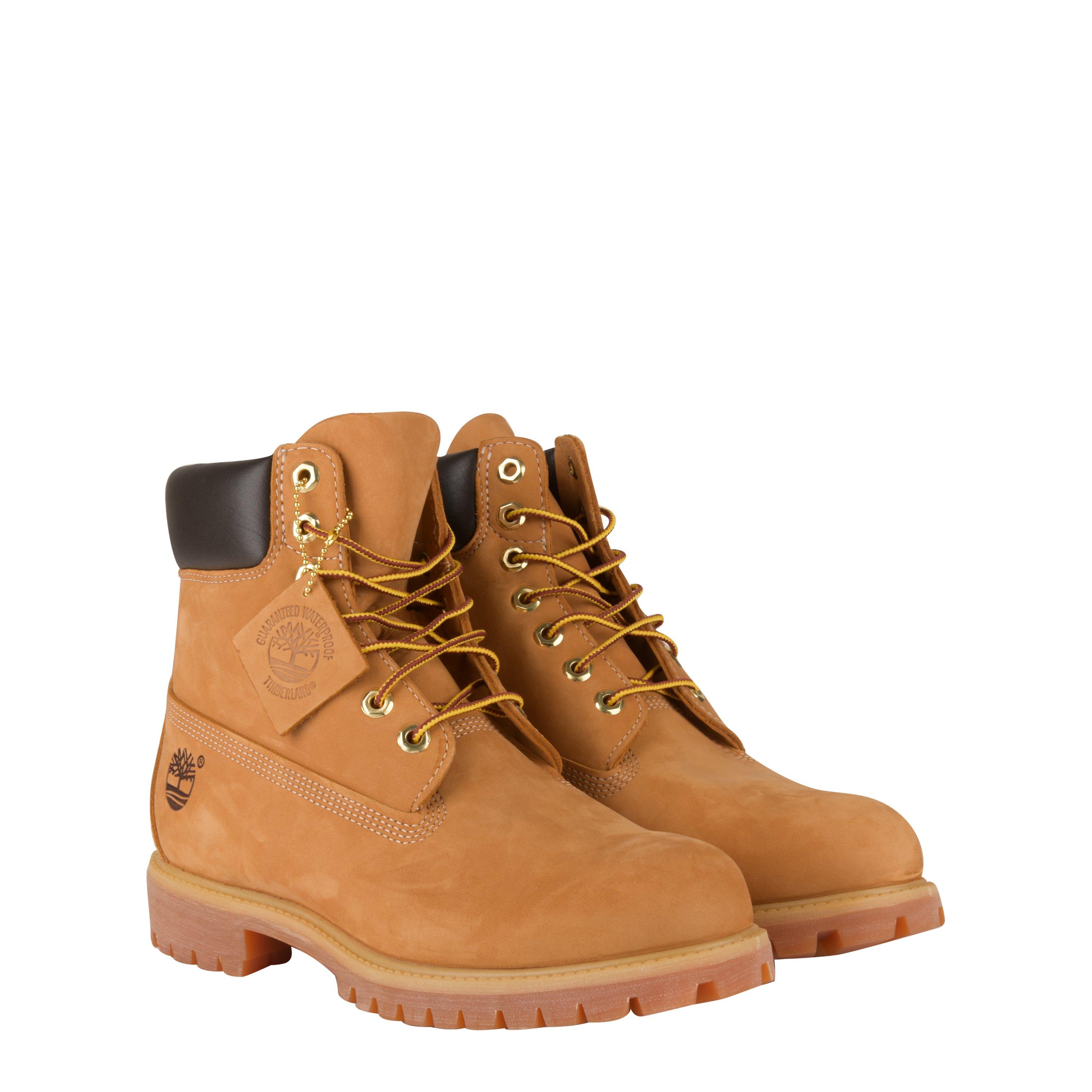 Wheat NB - Timberland - Men's Premium 6-inch Hiker Boots - 4