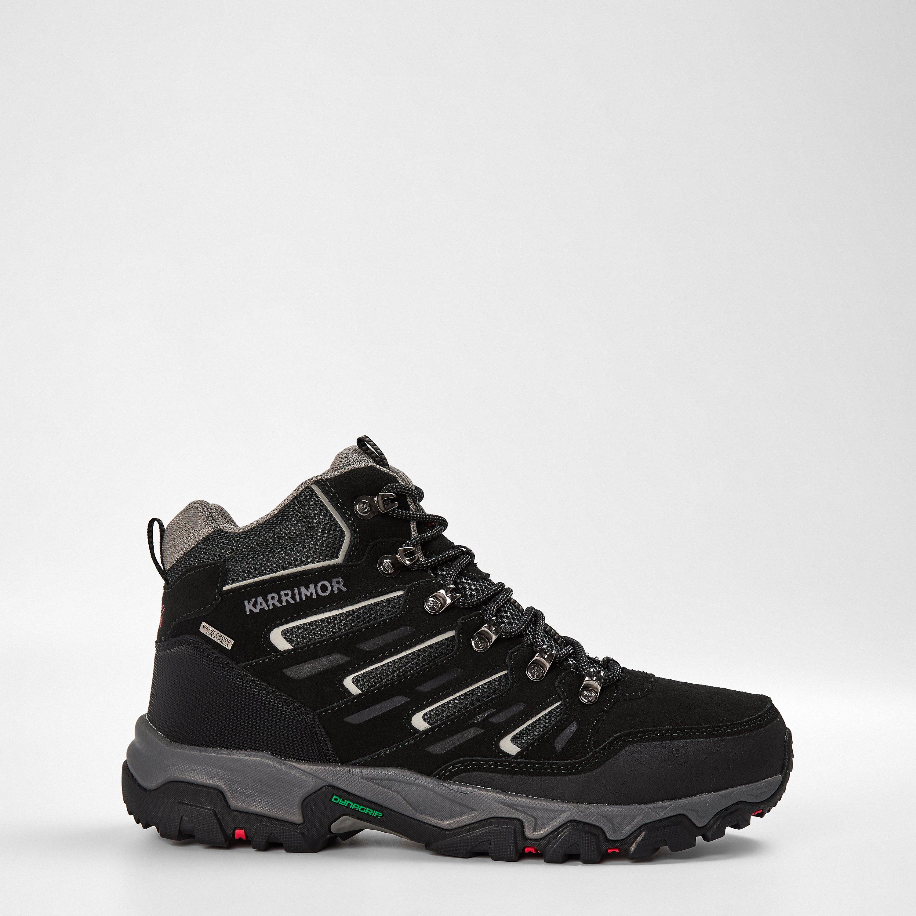 Black - Karrimor - Mount Waterproof Walking Boots Mens - 1