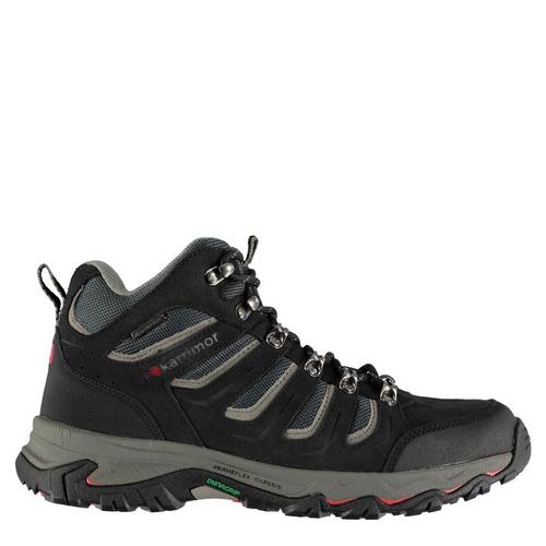 Black - Karrimor - Mount Mid Mens Waterproof Walking Boots - 1