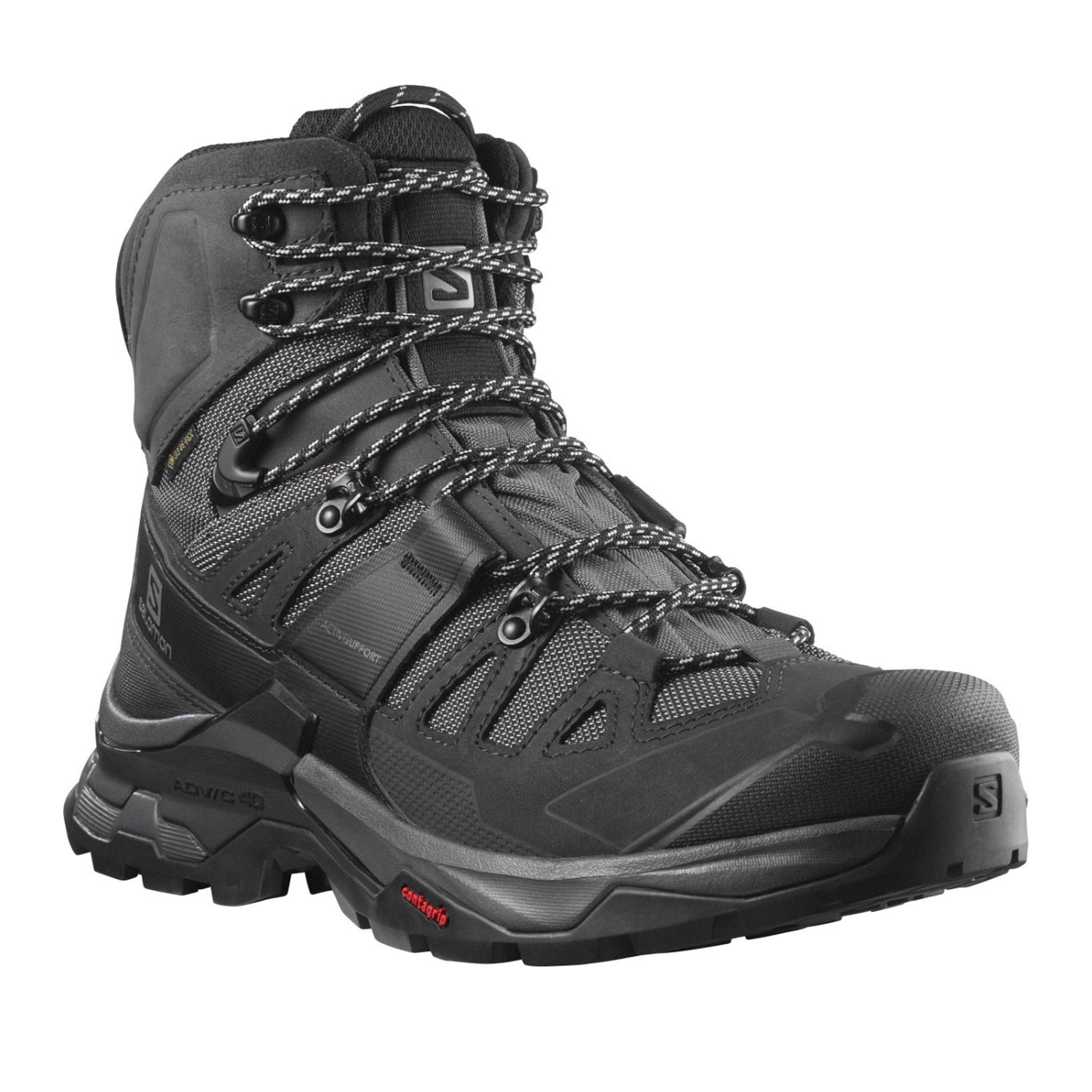 Magnet/Black - Salomon - Quest 4 GTX Hiking Boots Mens - 3