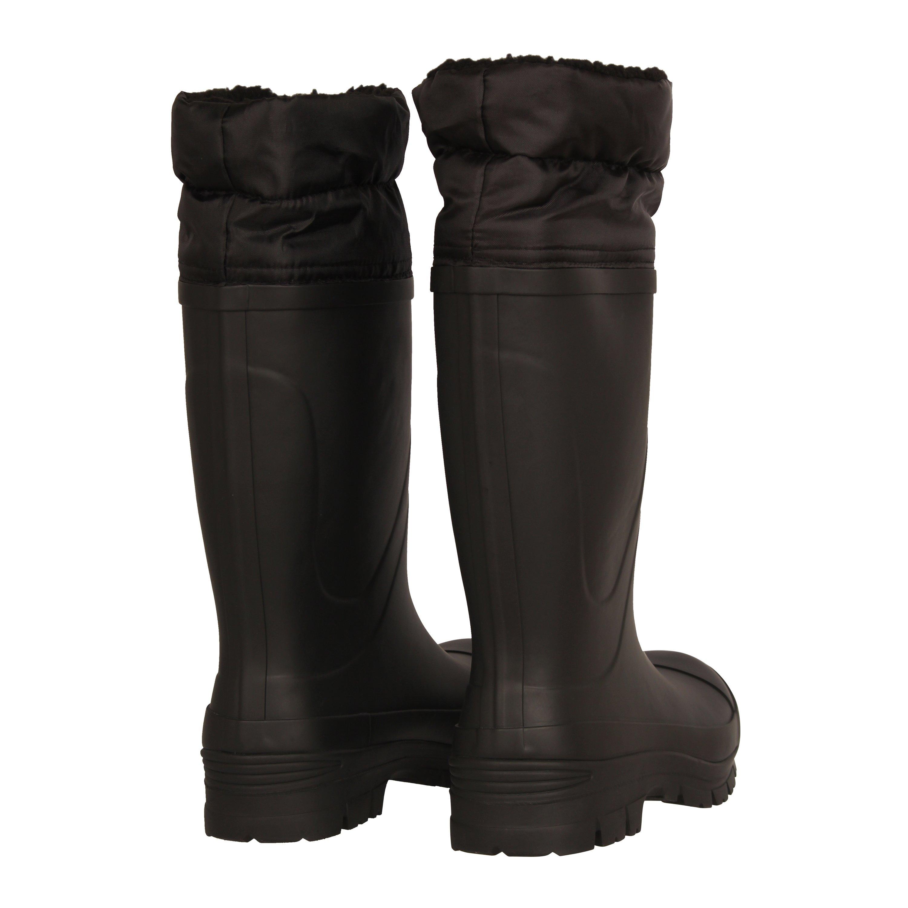 Preto - Gelert - Cuffed Wellington Boots Mens - 4