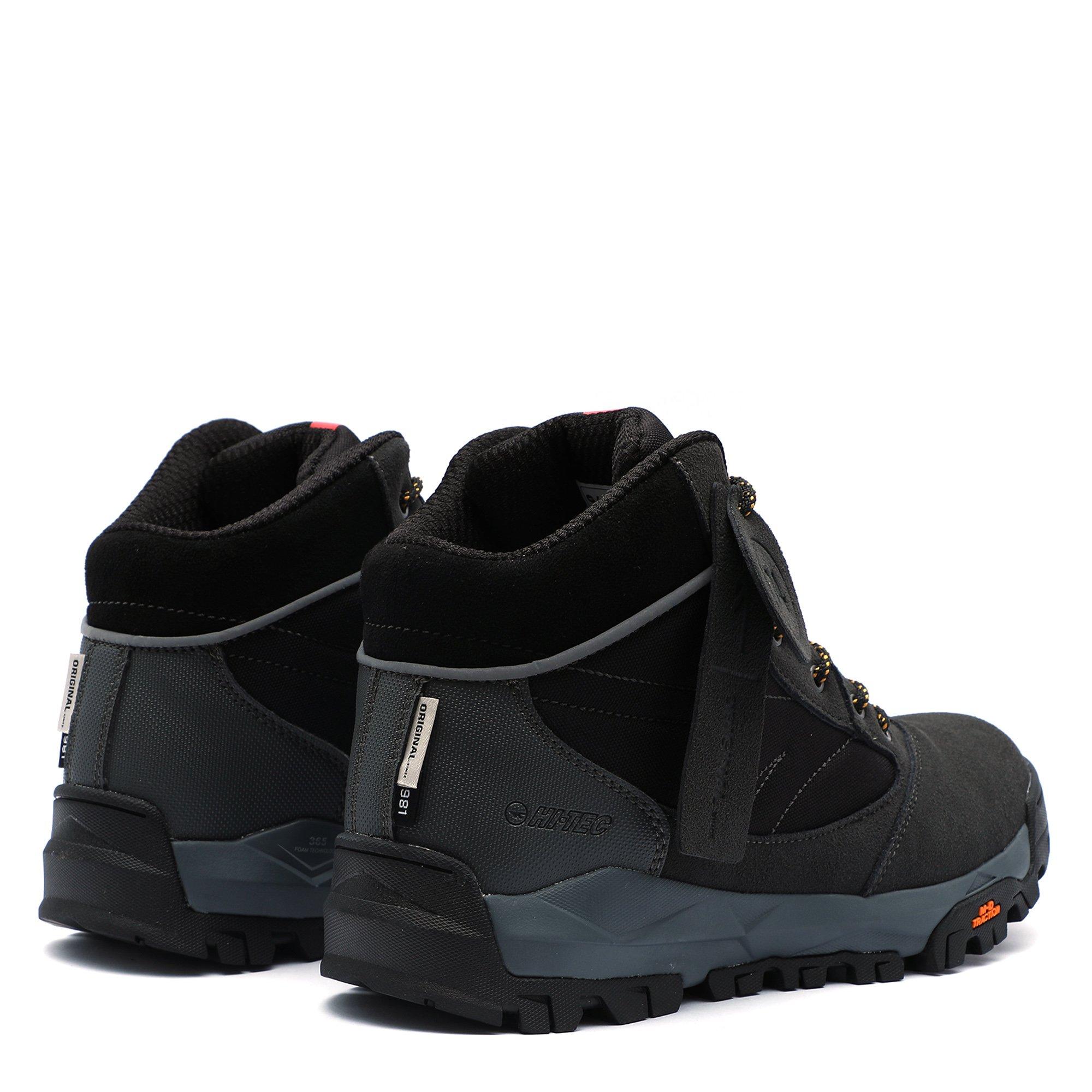 Char/Blk/CreGld - Hi Tec - Gannet Peak Mens Walking Boots - 6