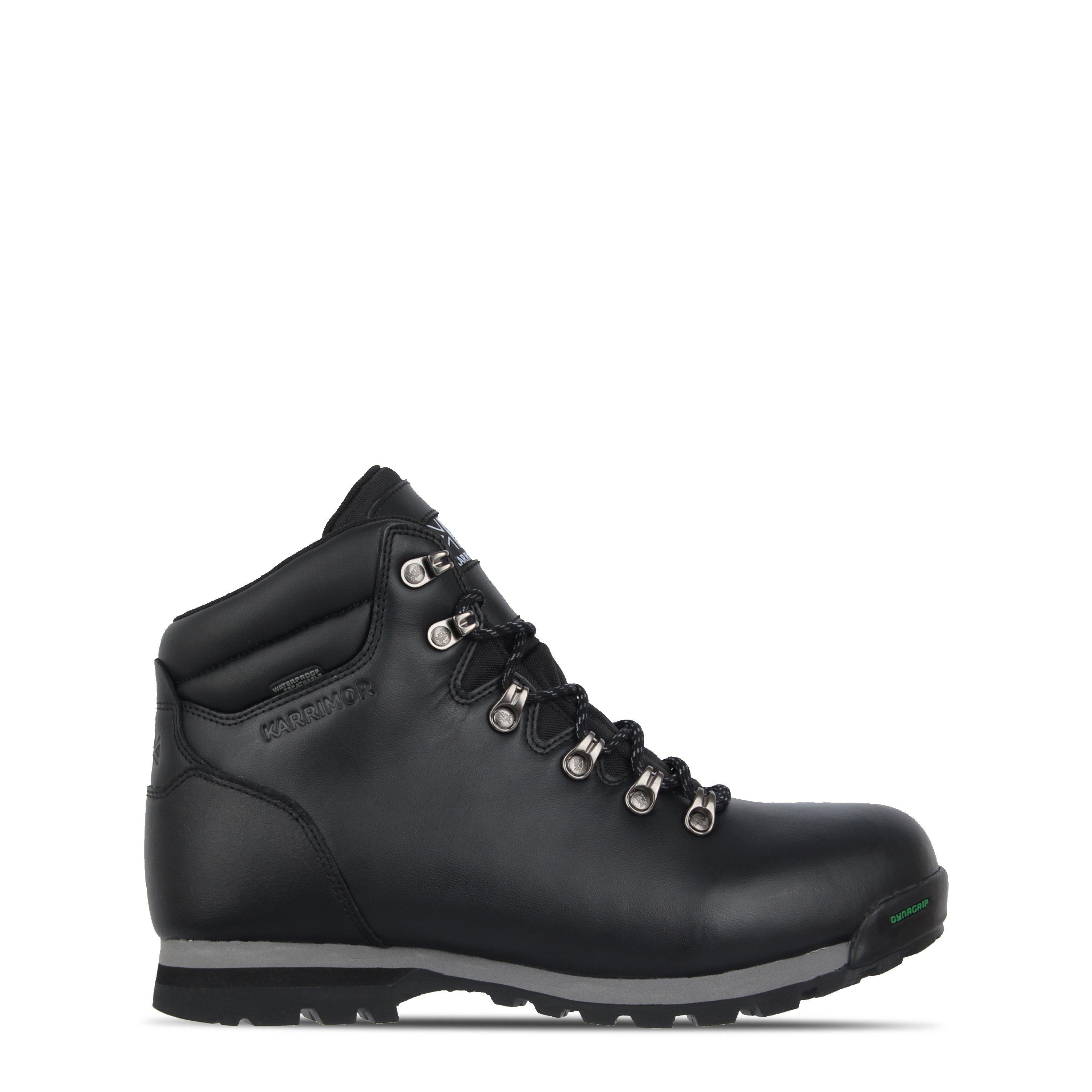 Black - Karrimor - Munro Waterproof Walking Boots Mens - 1
